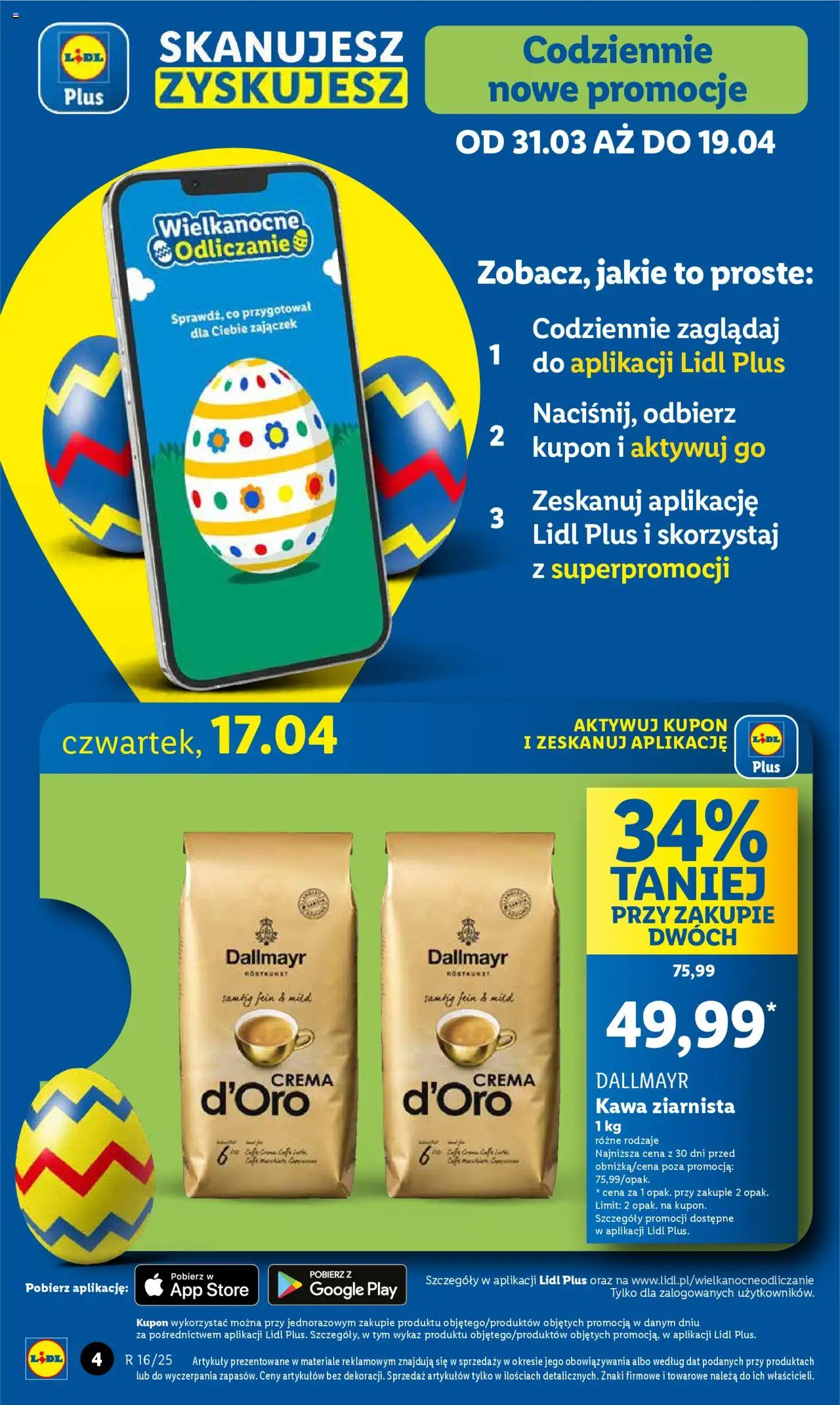 LIDL gazetka ważna od  17.04.2025 do 19.04.2025 strona 4