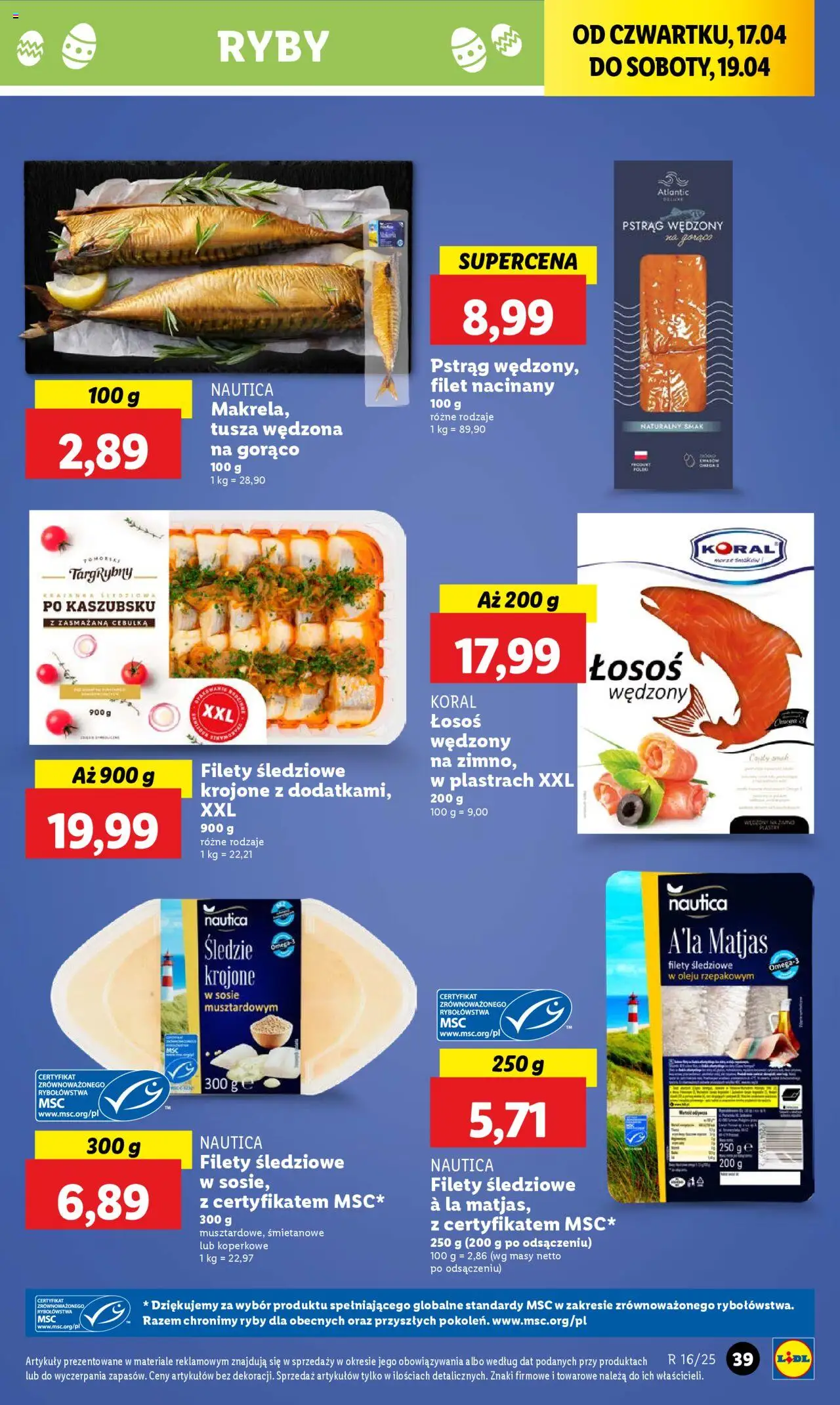 LIDL gazetka ważna od  17.04.2025 do 19.04.2025 strona 41