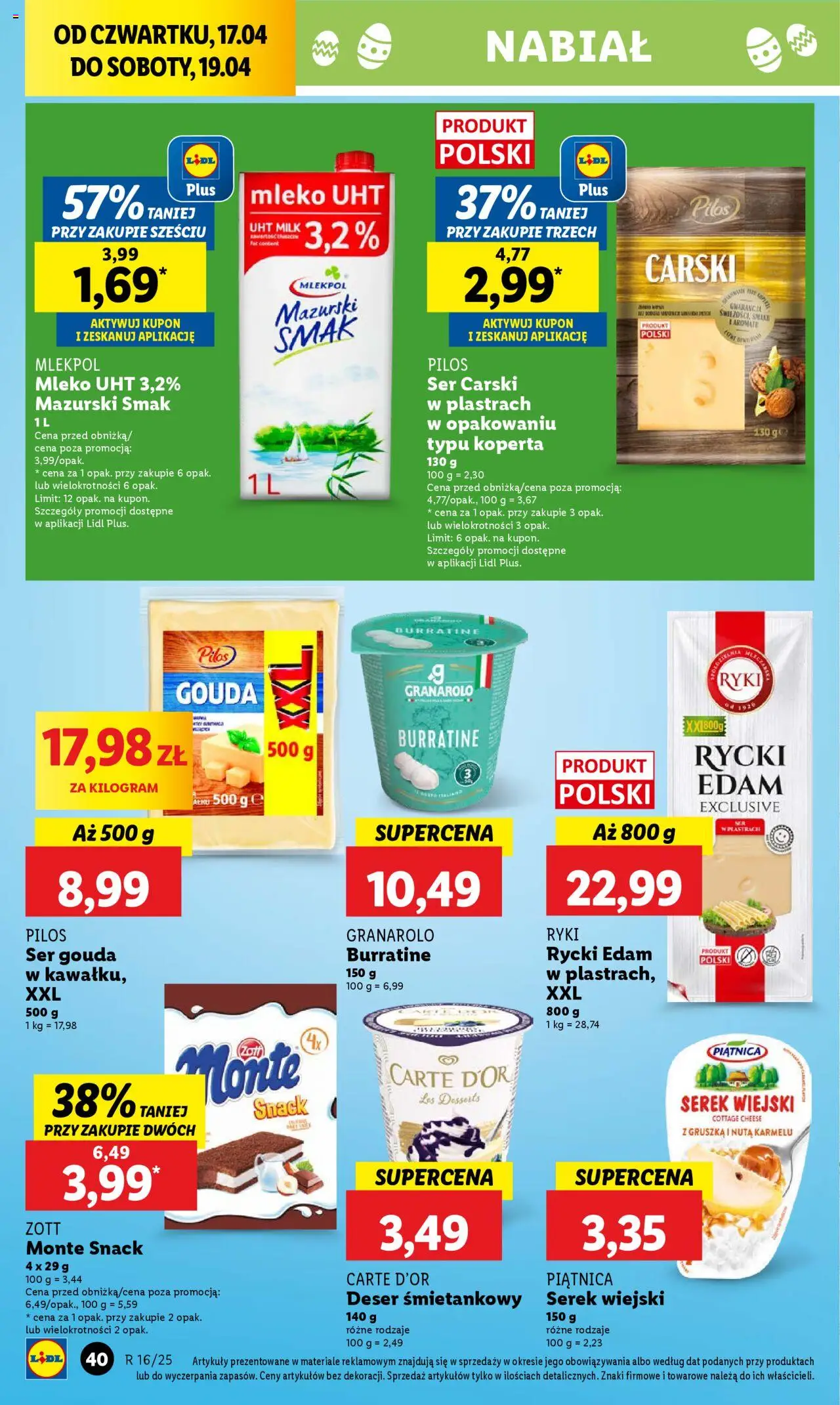 LIDL gazetka ważna od  17.04.2025 do 19.04.2025 strona 42