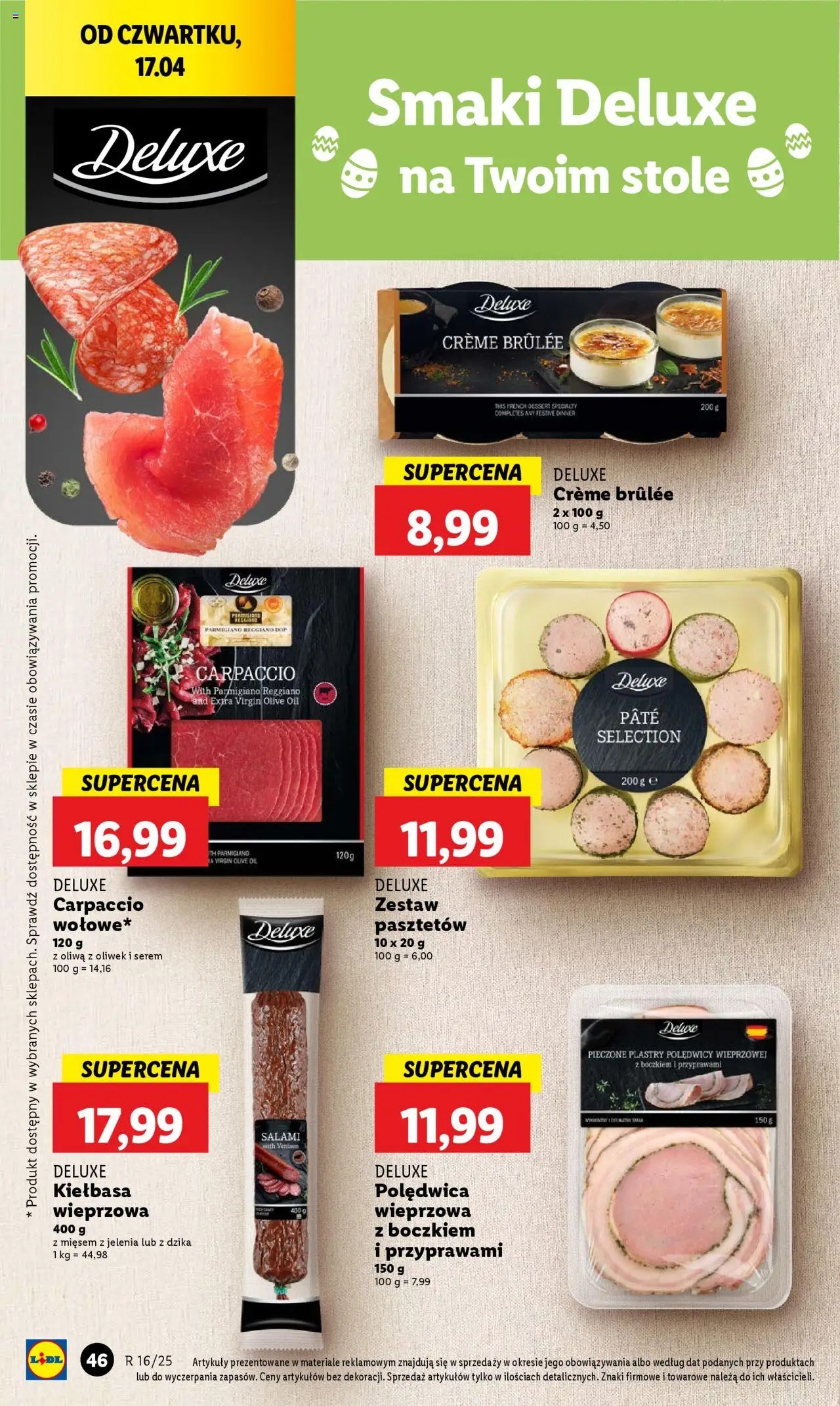 LIDL gazetka ważna od  17.04.2025 do 19.04.2025 strona 48