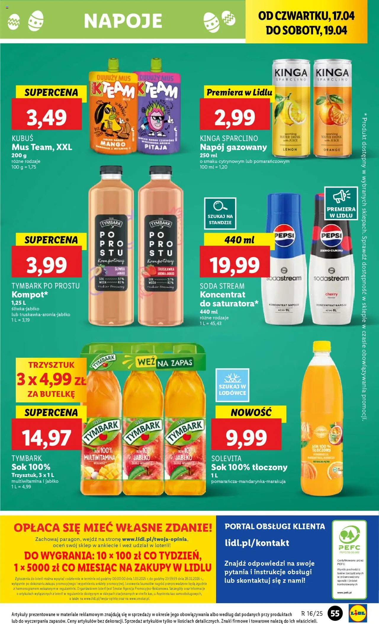 LIDL gazetka ważna od  17.04.2025 do 19.04.2025 strona 54