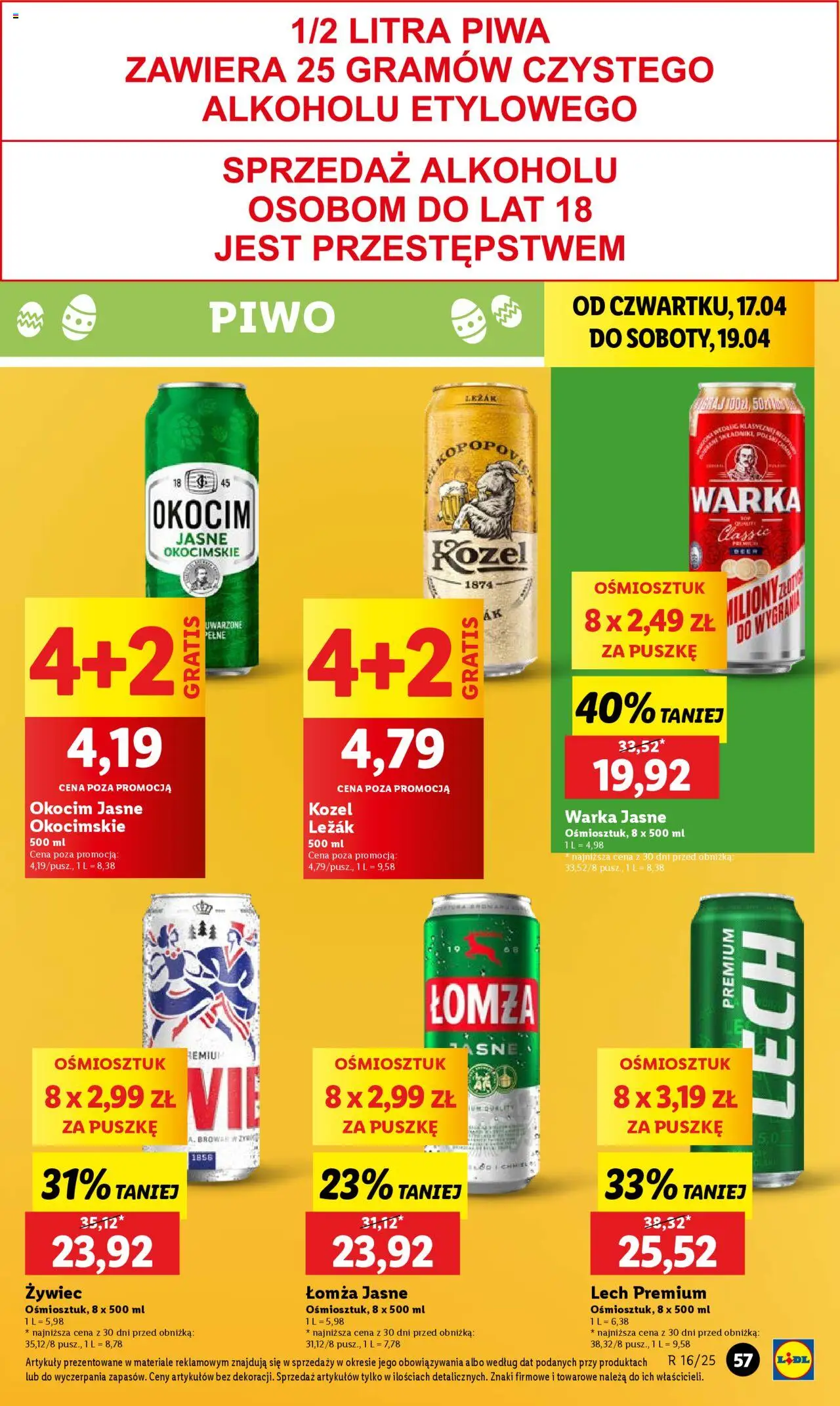 LIDL gazetka ważna od  17.04.2025 do 19.04.2025 strona 56