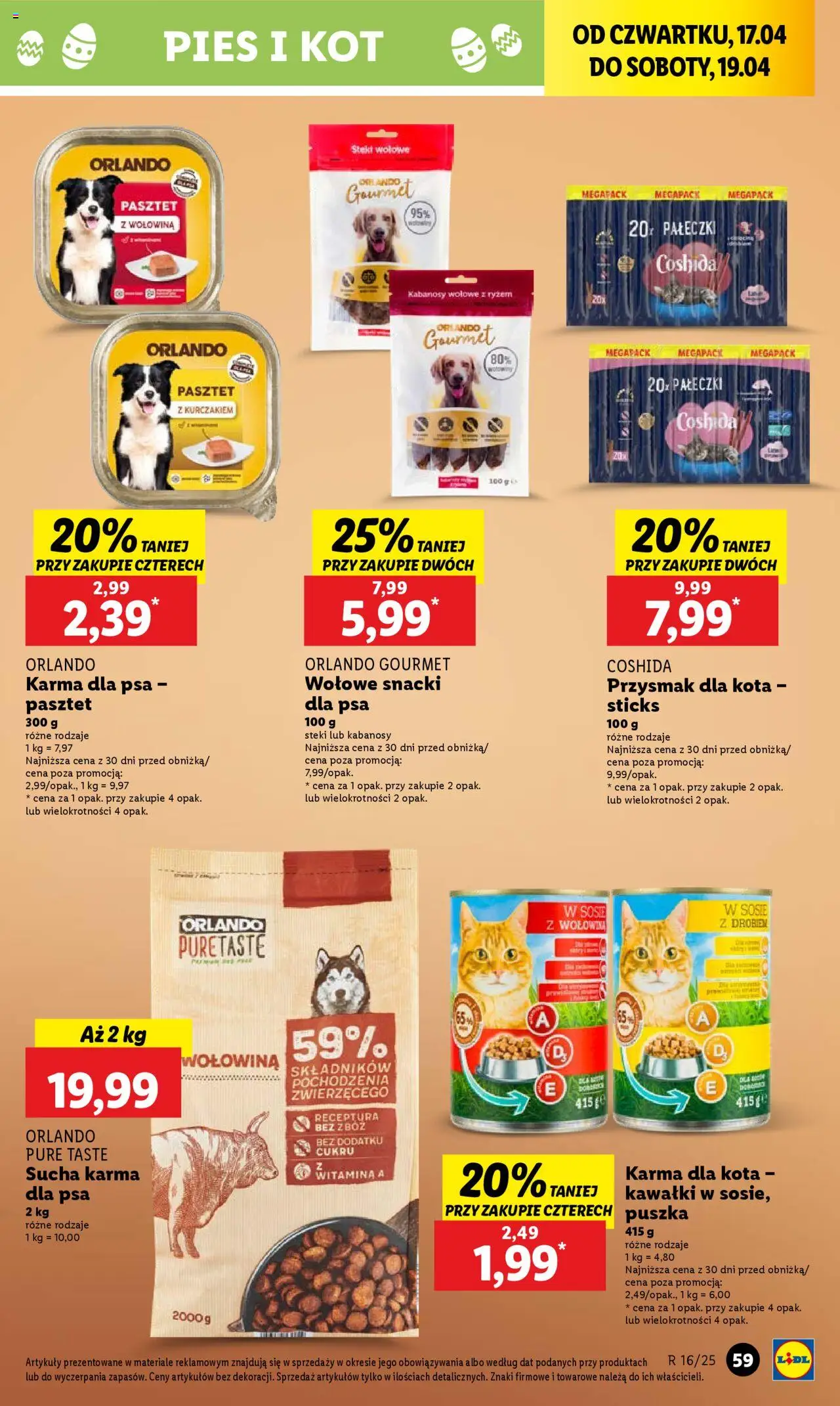 LIDL gazetka ważna od  17.04.2025 do 19.04.2025 strona 58