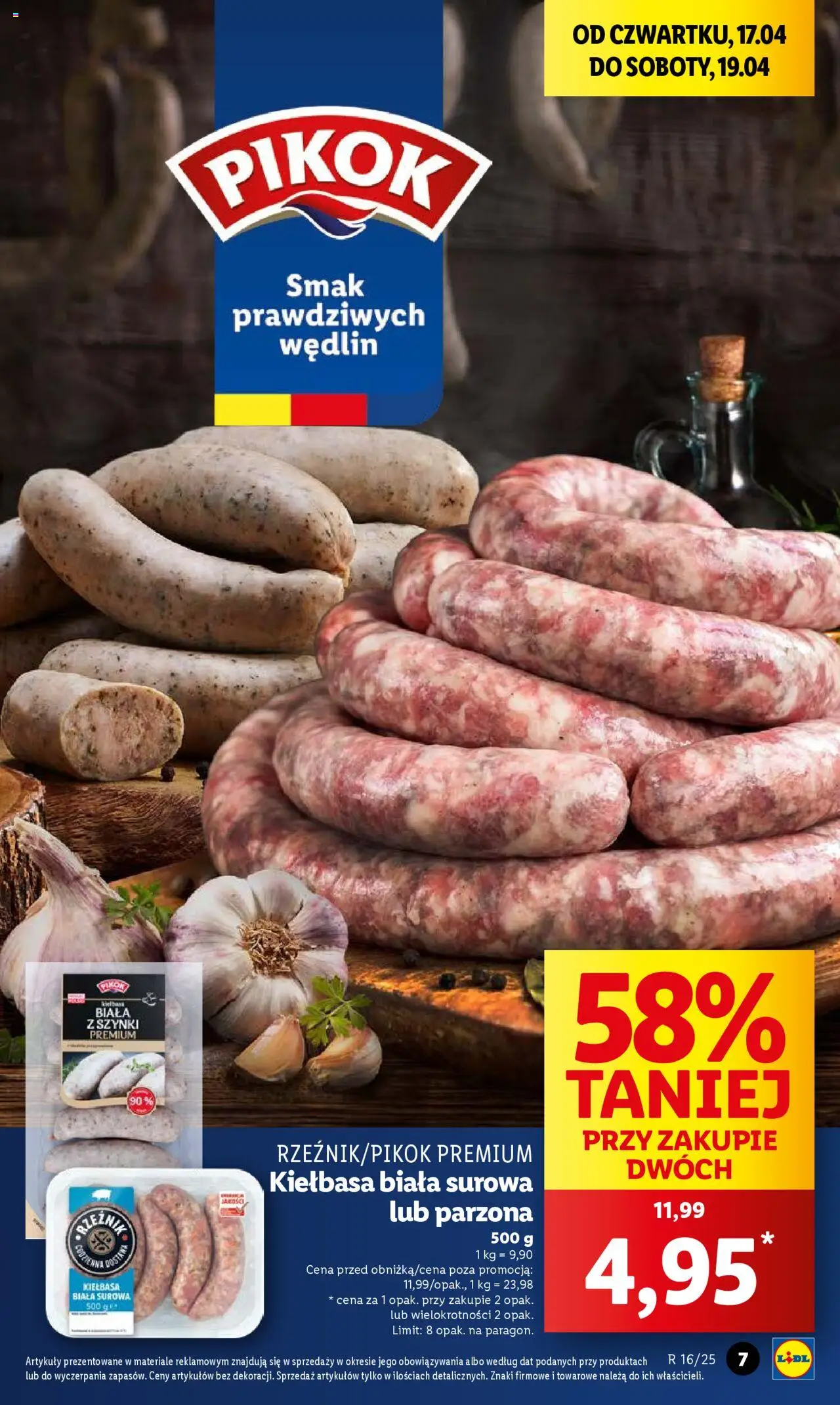 LIDL gazetka ważna od  17.04.2025 do 19.04.2025 strona 7