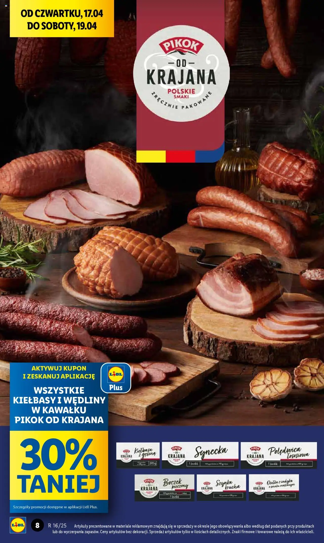 LIDL gazetka ważna od  17.04.2025 do 19.04.2025 strona 8