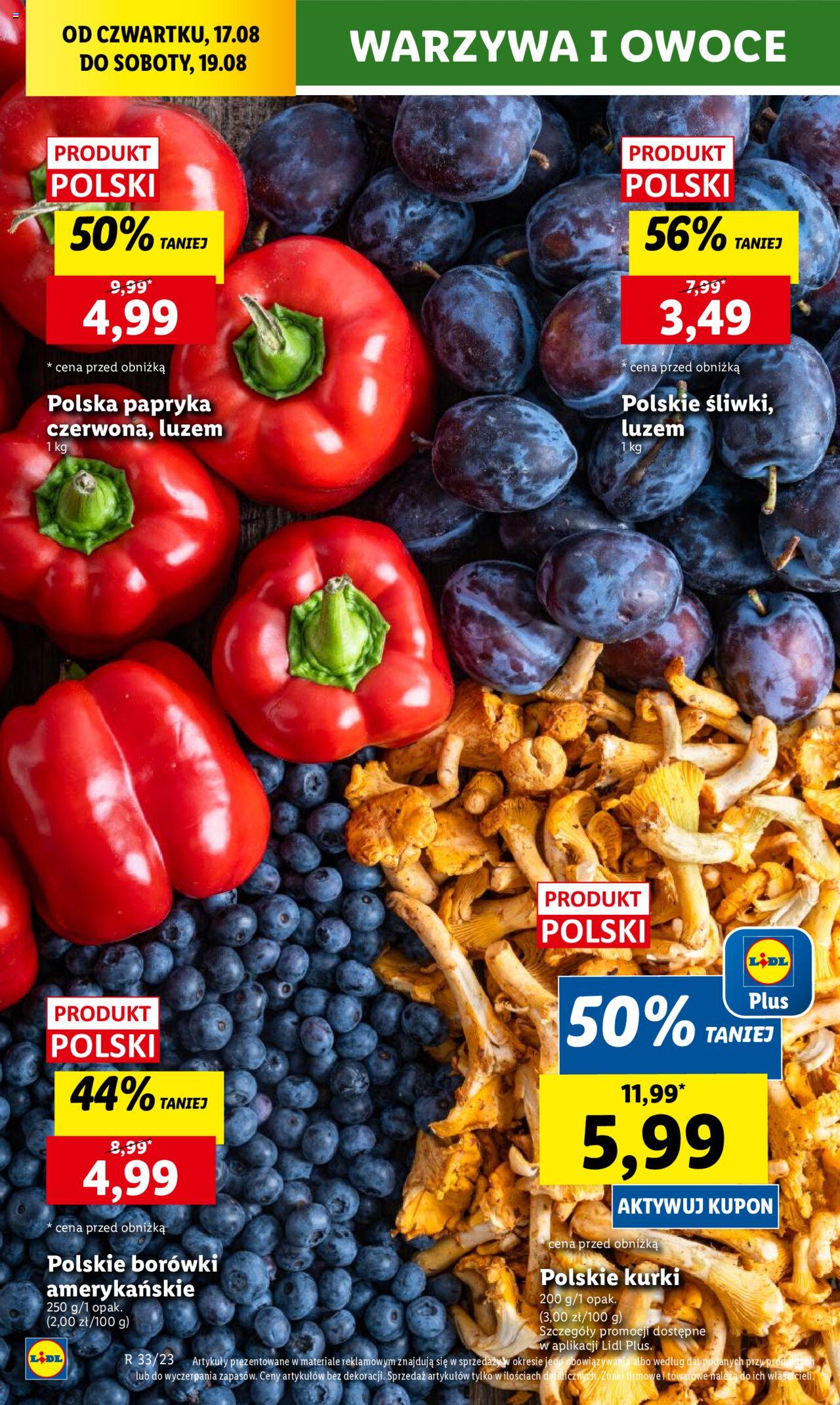 LIDL gazetka ważna od 17.08.2023 do 19.08.2023 strona 17