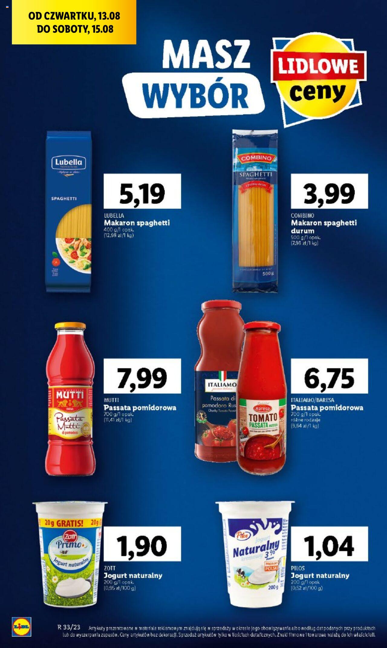 LIDL gazetka ważna od 17.08.2023 do 19.08.2023 strona 33