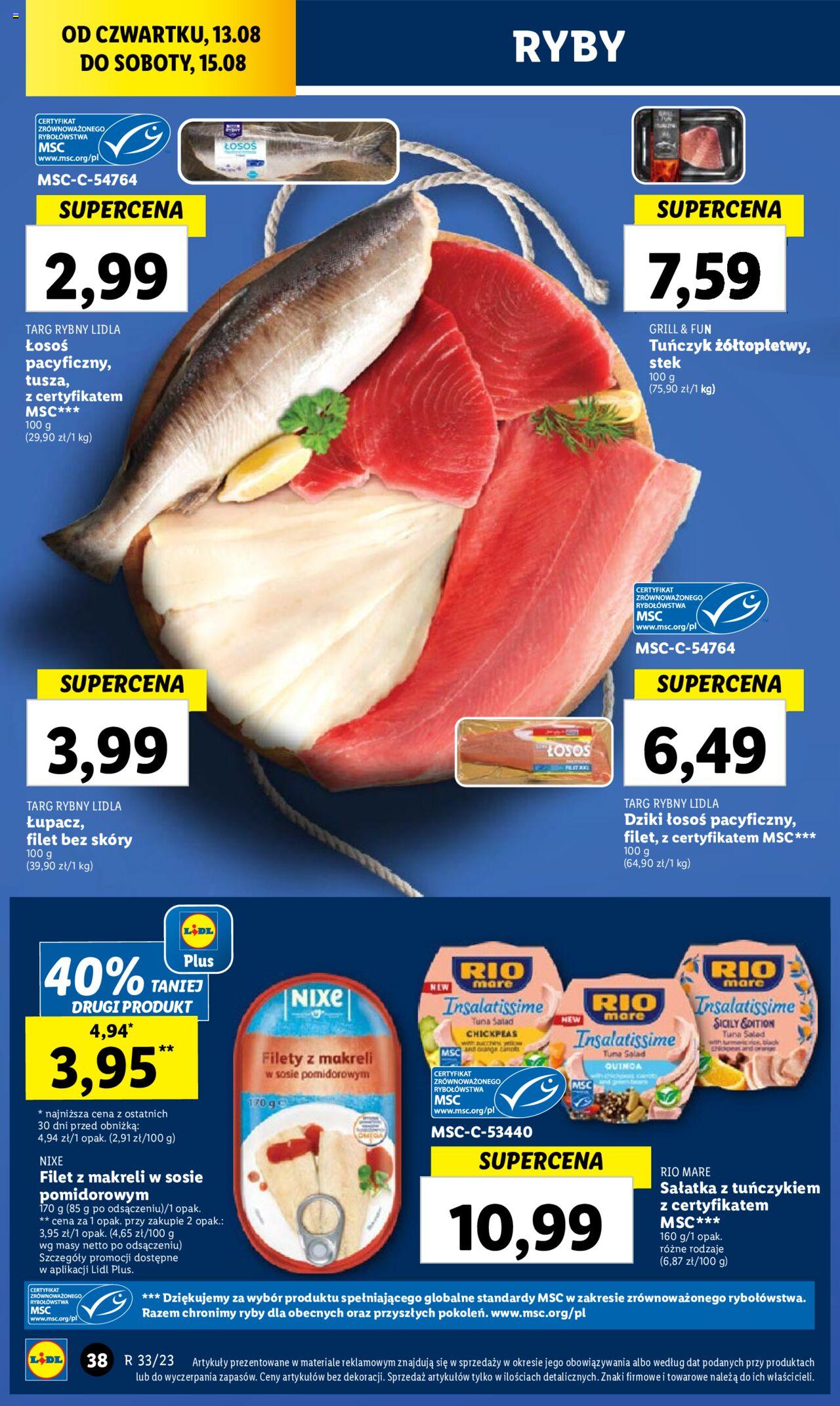 LIDL gazetka ważna od 17.08.2023 do 19.08.2023 strona 43