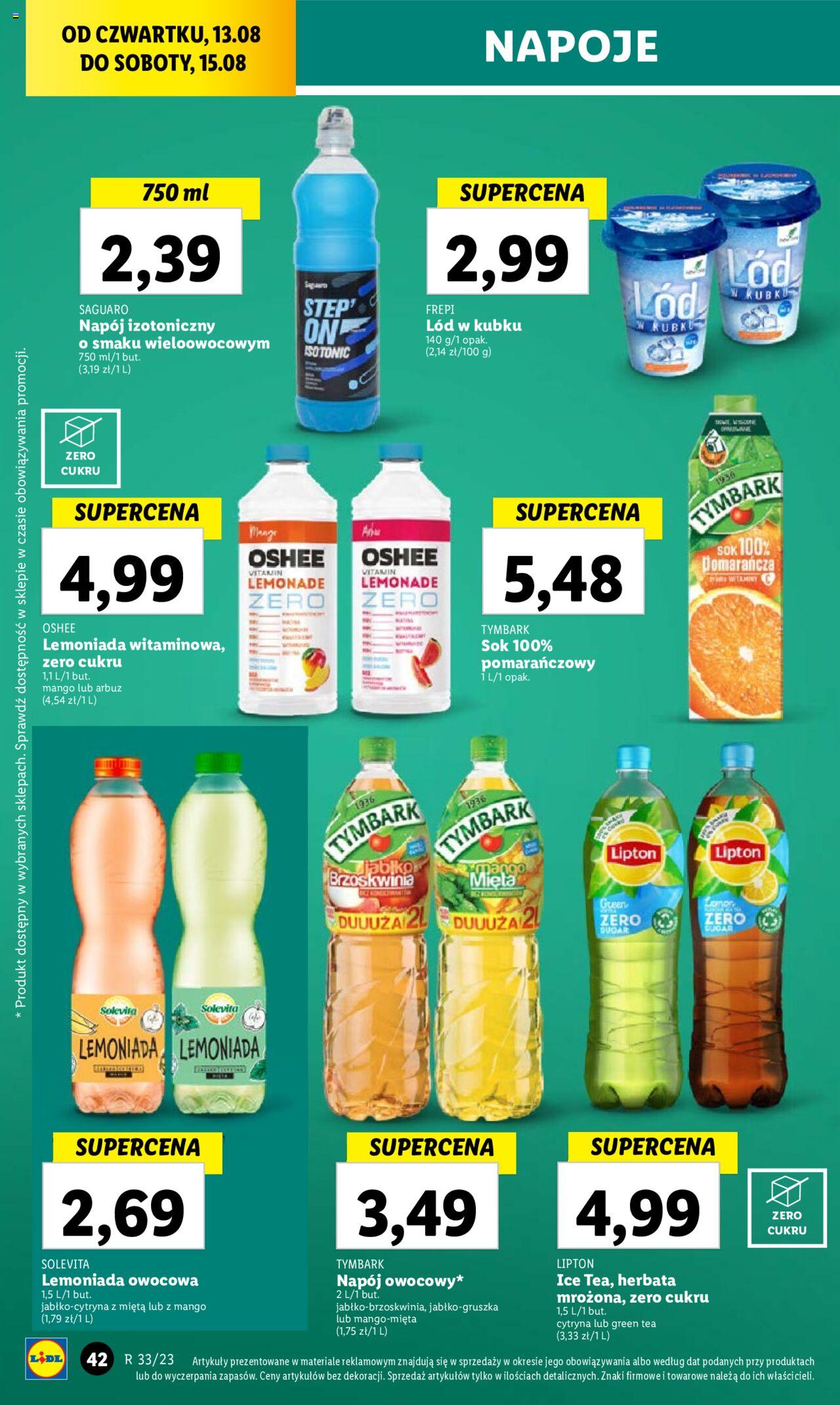 LIDL gazetka ważna od 17.08.2023 do 19.08.2023 strona 47