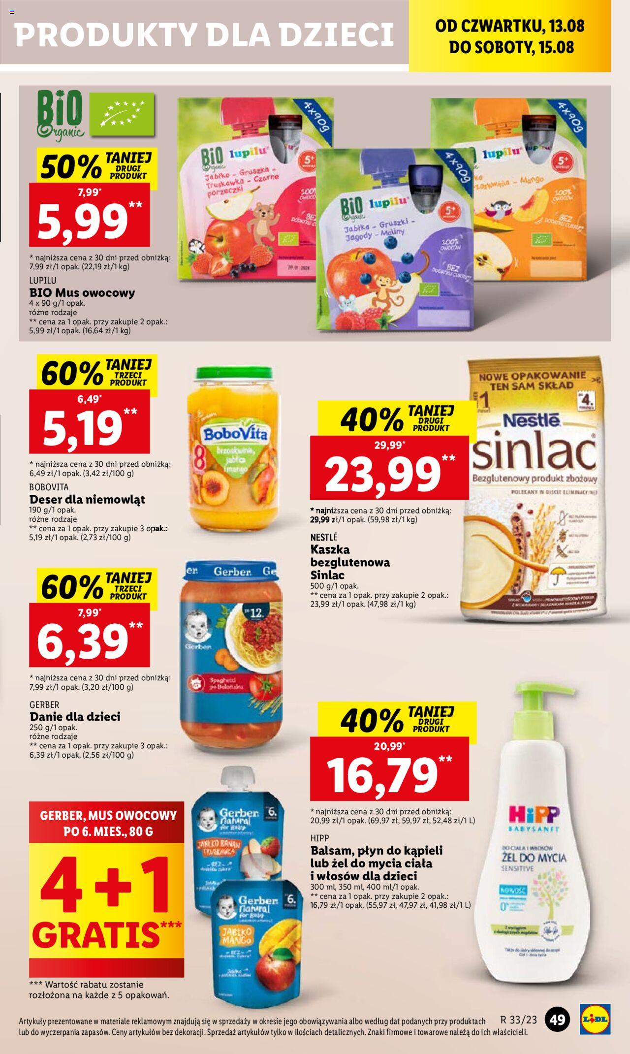 LIDL gazetka ważna od 17.08.2023 do 19.08.2023 strona 54