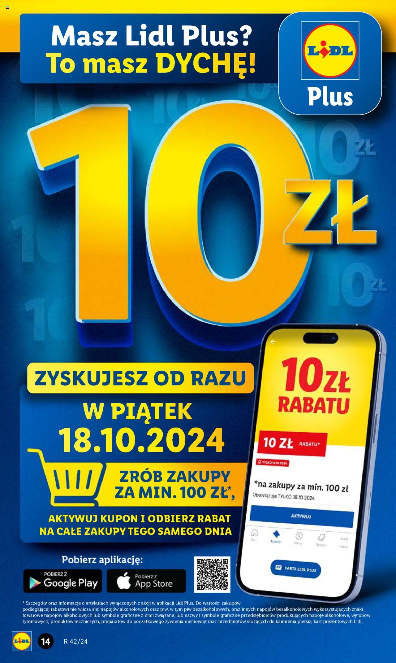 LIDL gazetka ważna od  17.10.2024 do 19.10.2024 strona 14