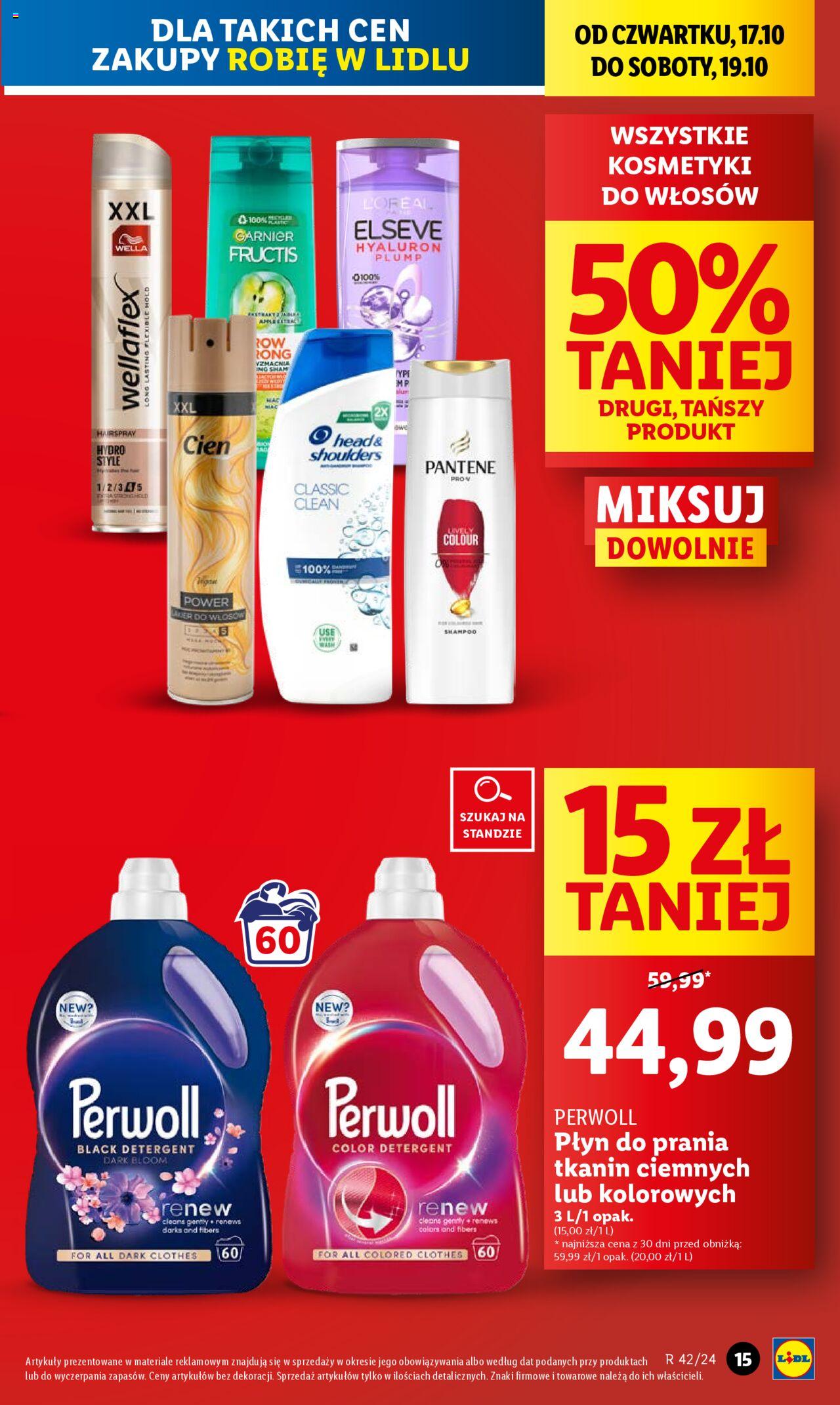 LIDL gazetka ważna od  17.10.2024 do 19.10.2024 strona 15