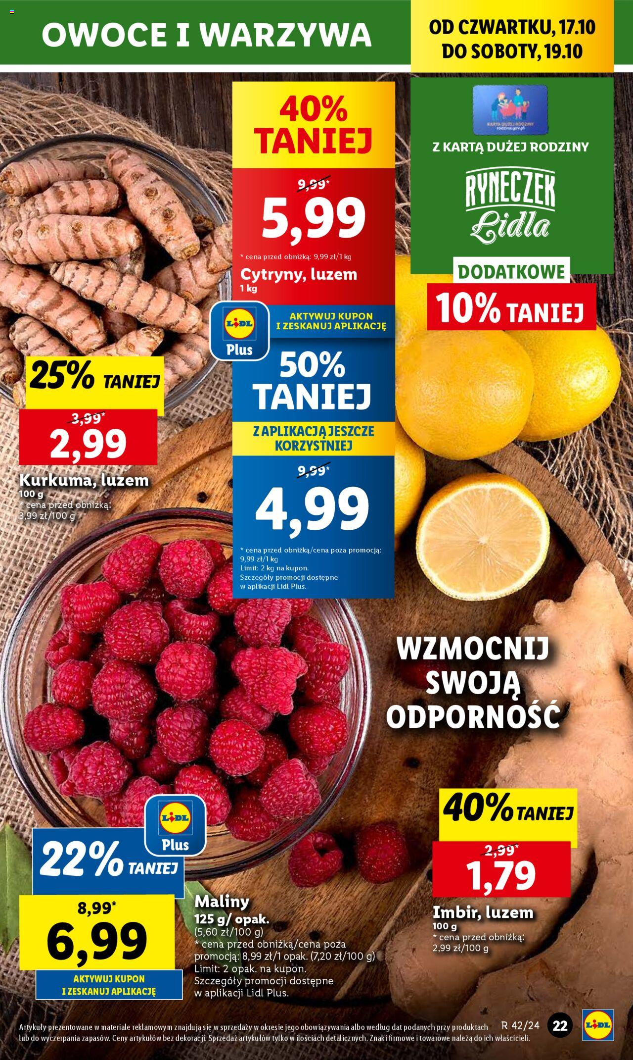 LIDL gazetka ważna od  17.10.2024 do 19.10.2024 strona 23