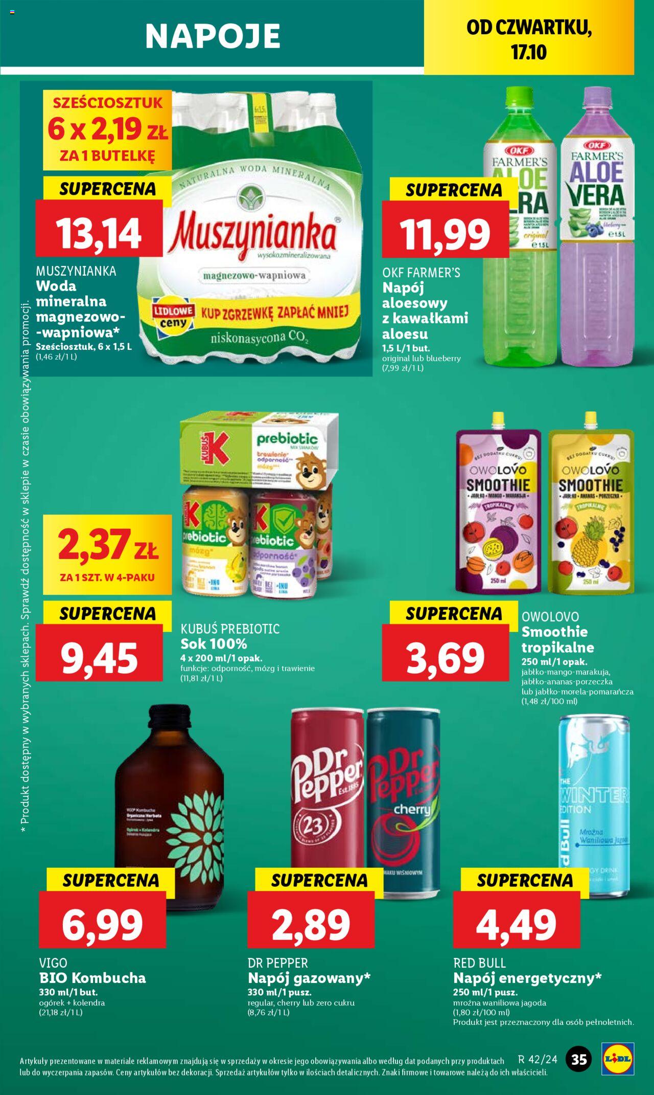 LIDL gazetka ważna od  17.10.2024 do 19.10.2024 strona 38