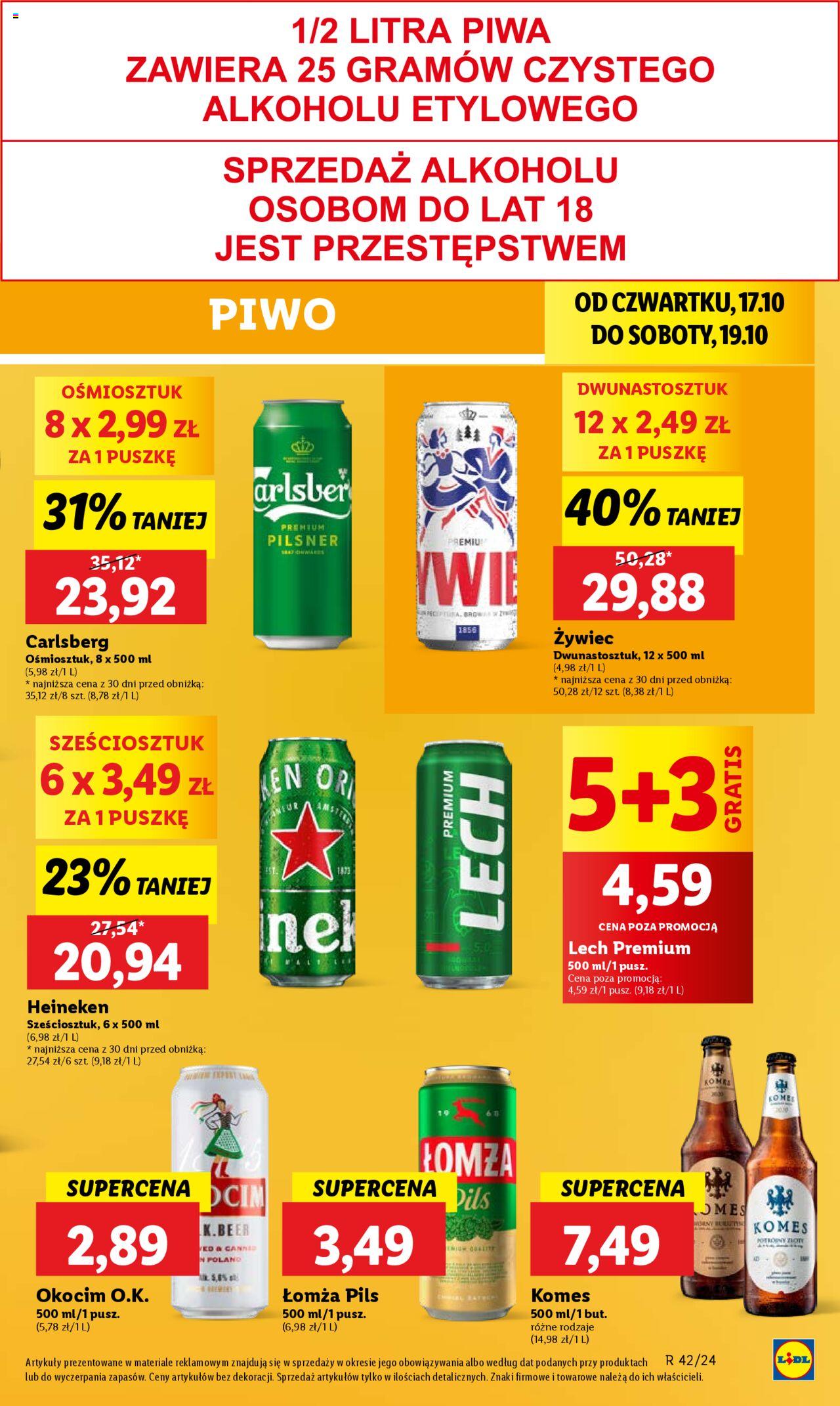 LIDL gazetka ważna od  17.10.2024 do 19.10.2024 strona 40