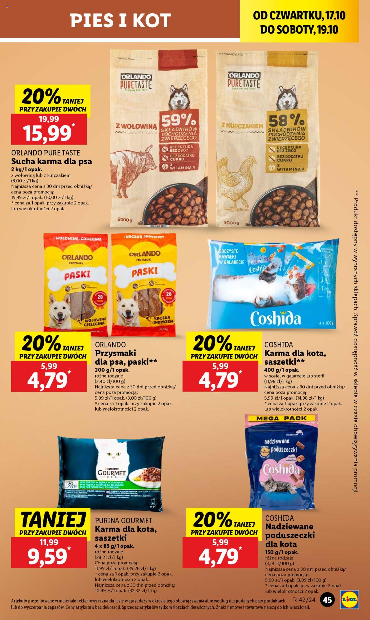 LIDL gazetka ważna od  17.10.2024 do 19.10.2024 strona 50