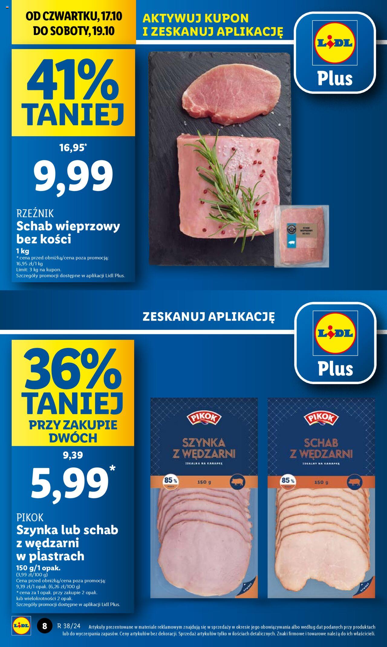 LIDL gazetka ważna od  17.10.2024 do 19.10.2024 strona 8