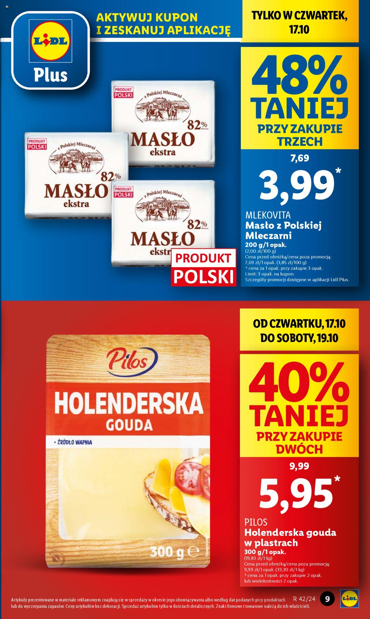 LIDL gazetka ważna od  17.10.2024 do 19.10.2024 strona 9