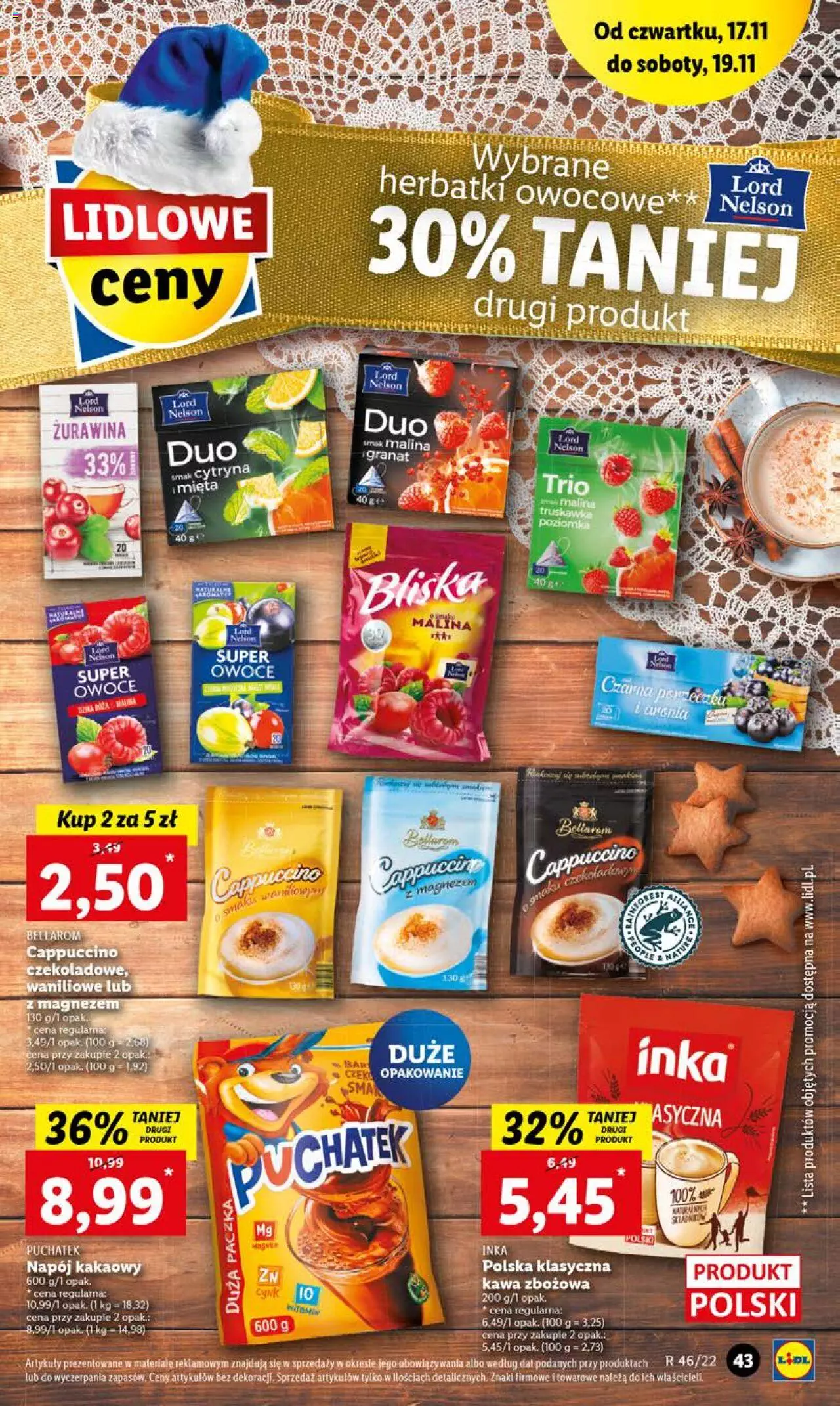 Lidl gazetka ważna od 17.11.2022 do 19.11.2022 strona 43