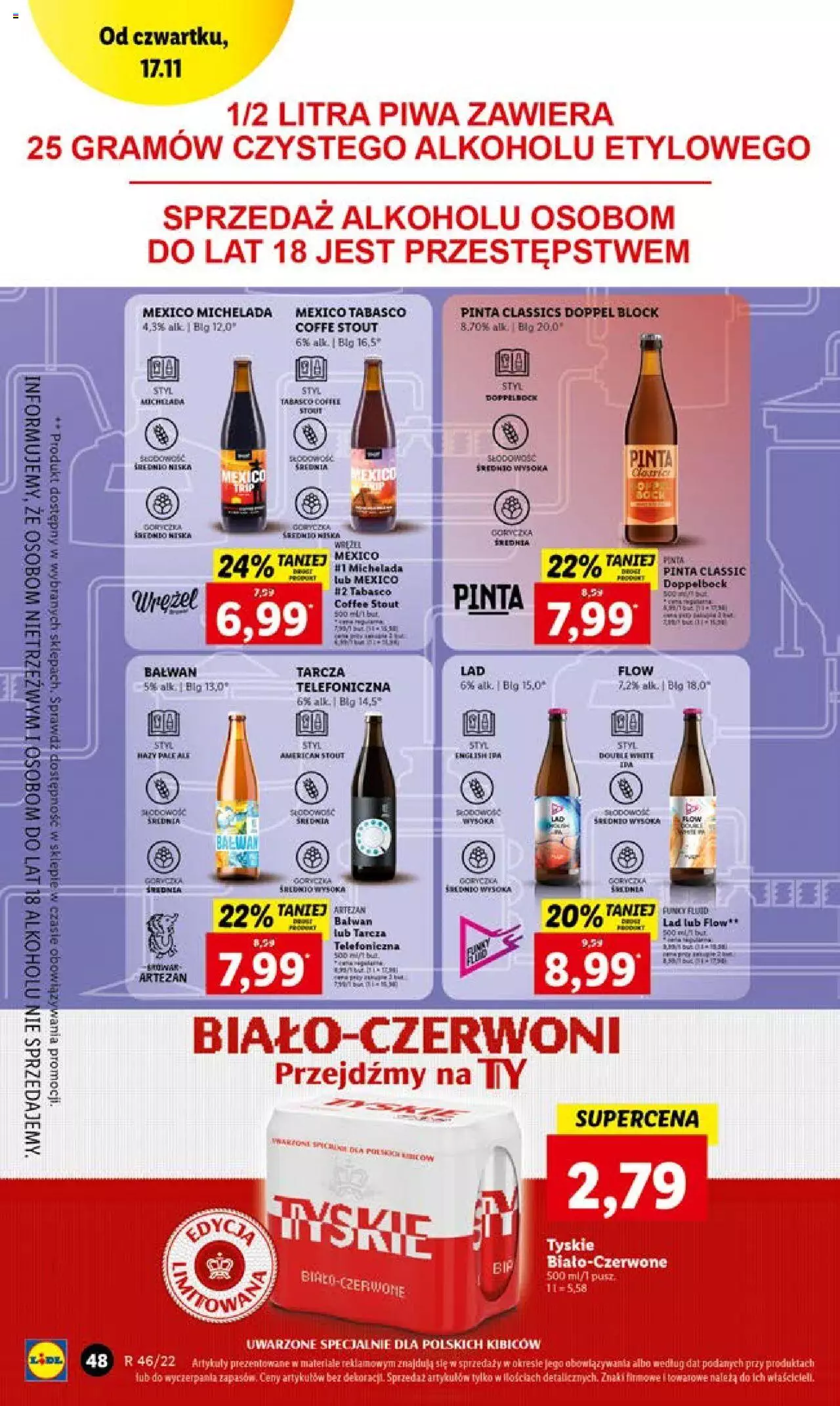 Lidl gazetka ważna od 17.11.2022 do 19.11.2022 strona 48