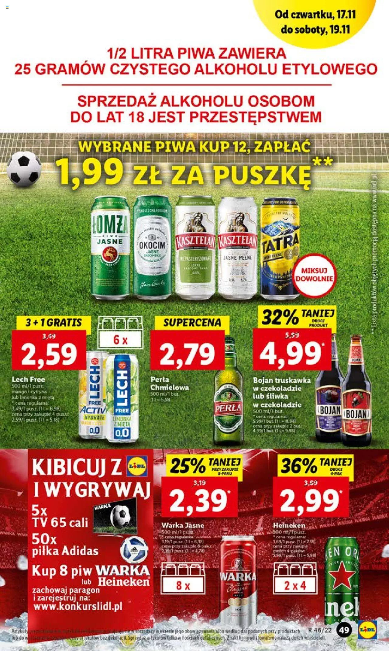 Lidl gazetka ważna od 17.11.2022 do 19.11.2022 strona 49
