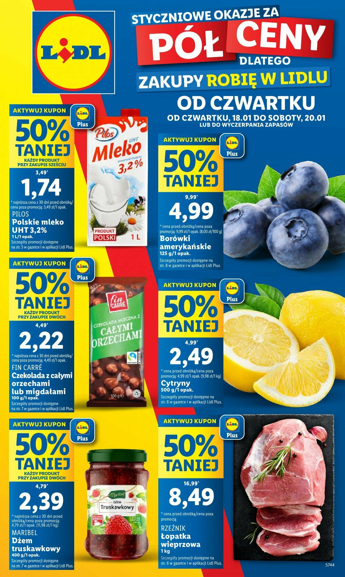 LIDL gazetka ważna od 18.01.2024 do 20.01.2024 strona 1