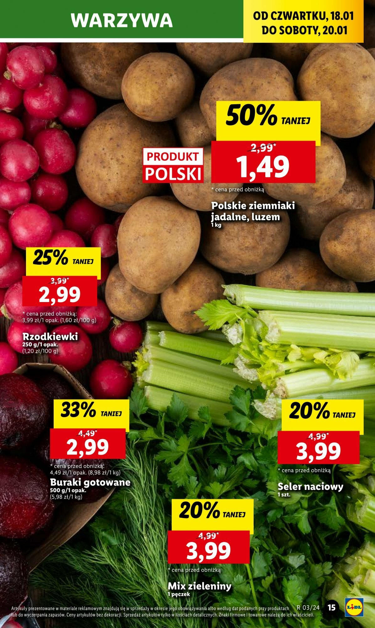 LIDL gazetka ważna od 18.01.2024 do 20.01.2024 strona 15