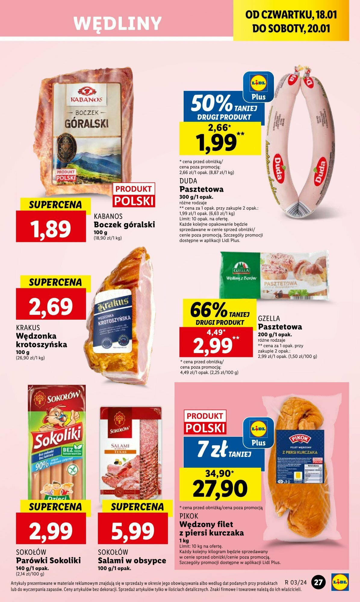LIDL gazetka ważna od 18.01.2024 do 20.01.2024 strona 27