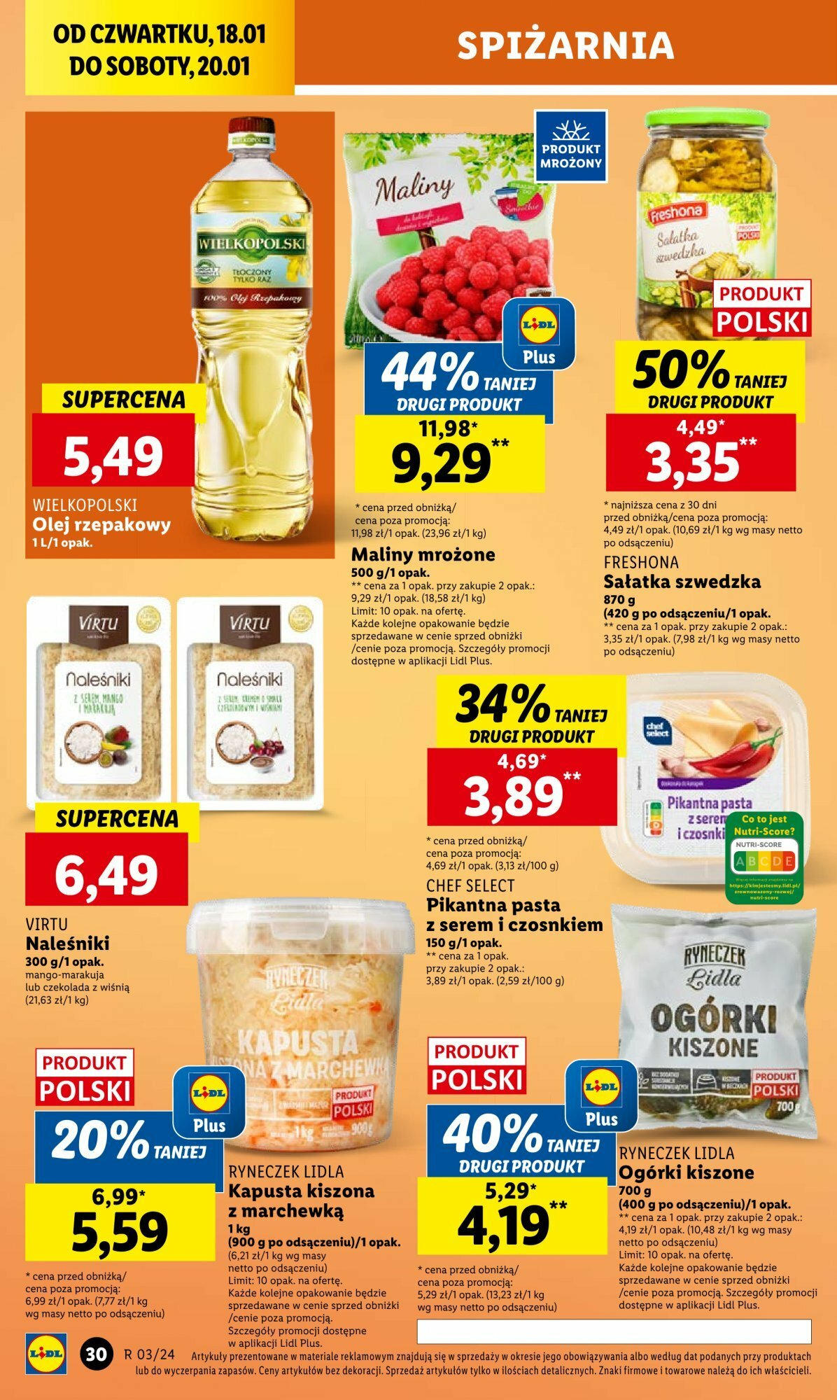 LIDL gazetka ważna od 18.01.2024 do 20.01.2024 strona 30