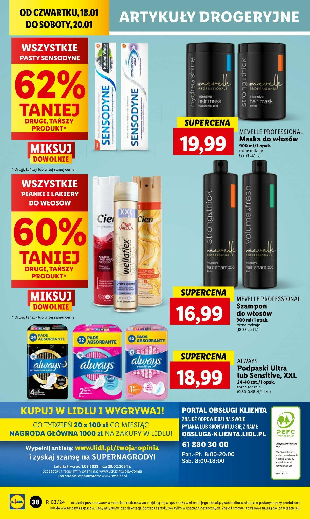 LIDL gazetka ważna od 18.01.2024 do 20.01.2024 strona 40