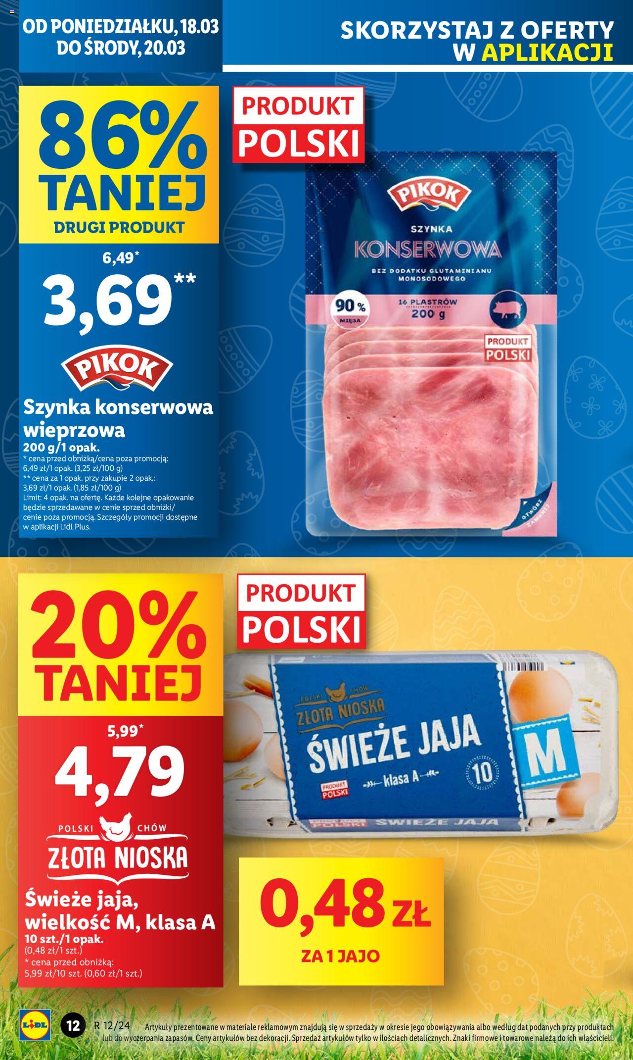 LIDL gazetka ważna od 18.03.2024 do 20.03.2024 strona 14