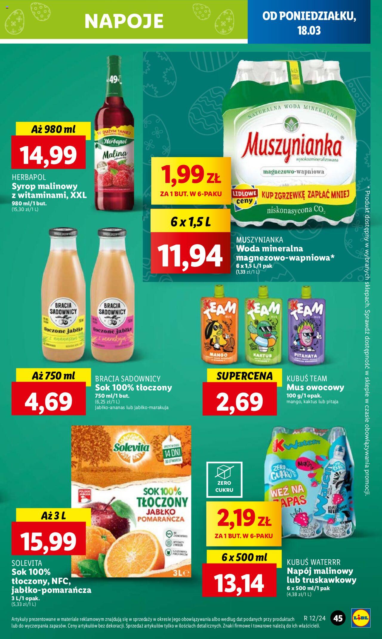 LIDL gazetka ważna od 18.03.2024 do 20.03.2024 strona 48