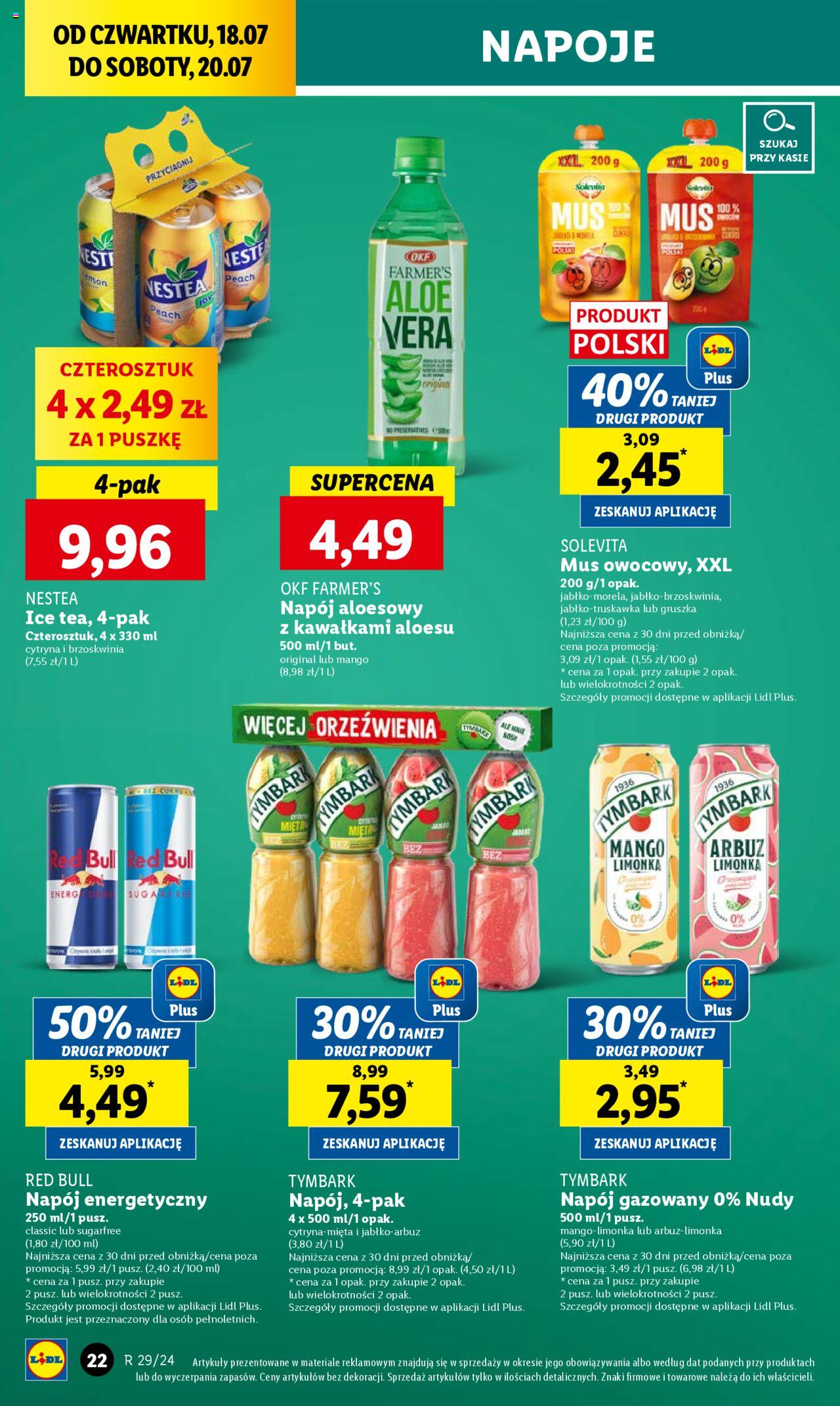 LIDL gazetka ważna od 18.07.2024 do 20.07.2024 strona 30