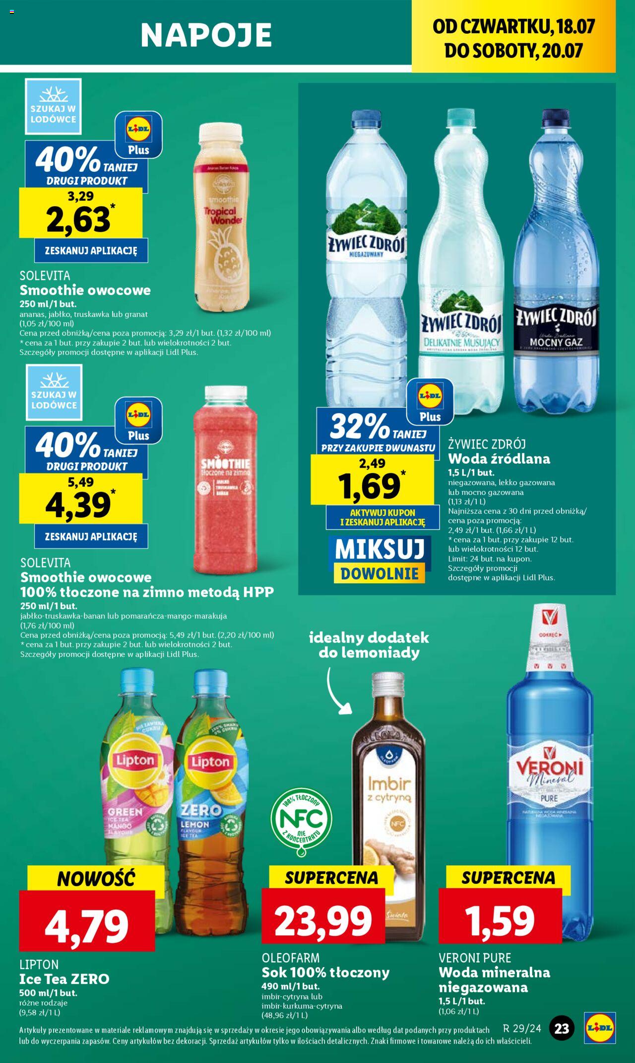 LIDL gazetka ważna od 18.07.2024 do 20.07.2024 strona 31