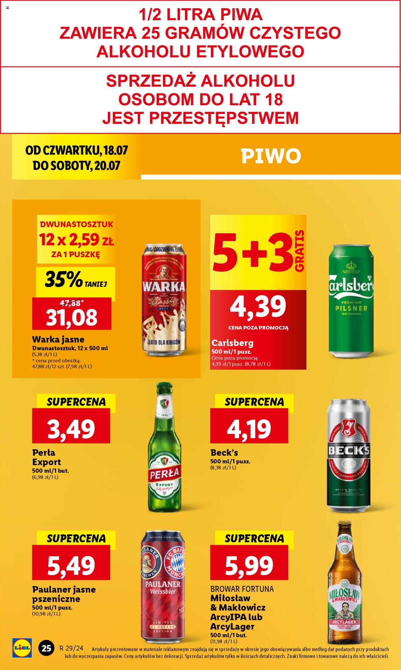LIDL gazetka ważna od 18.07.2024 do 20.07.2024 strona 32