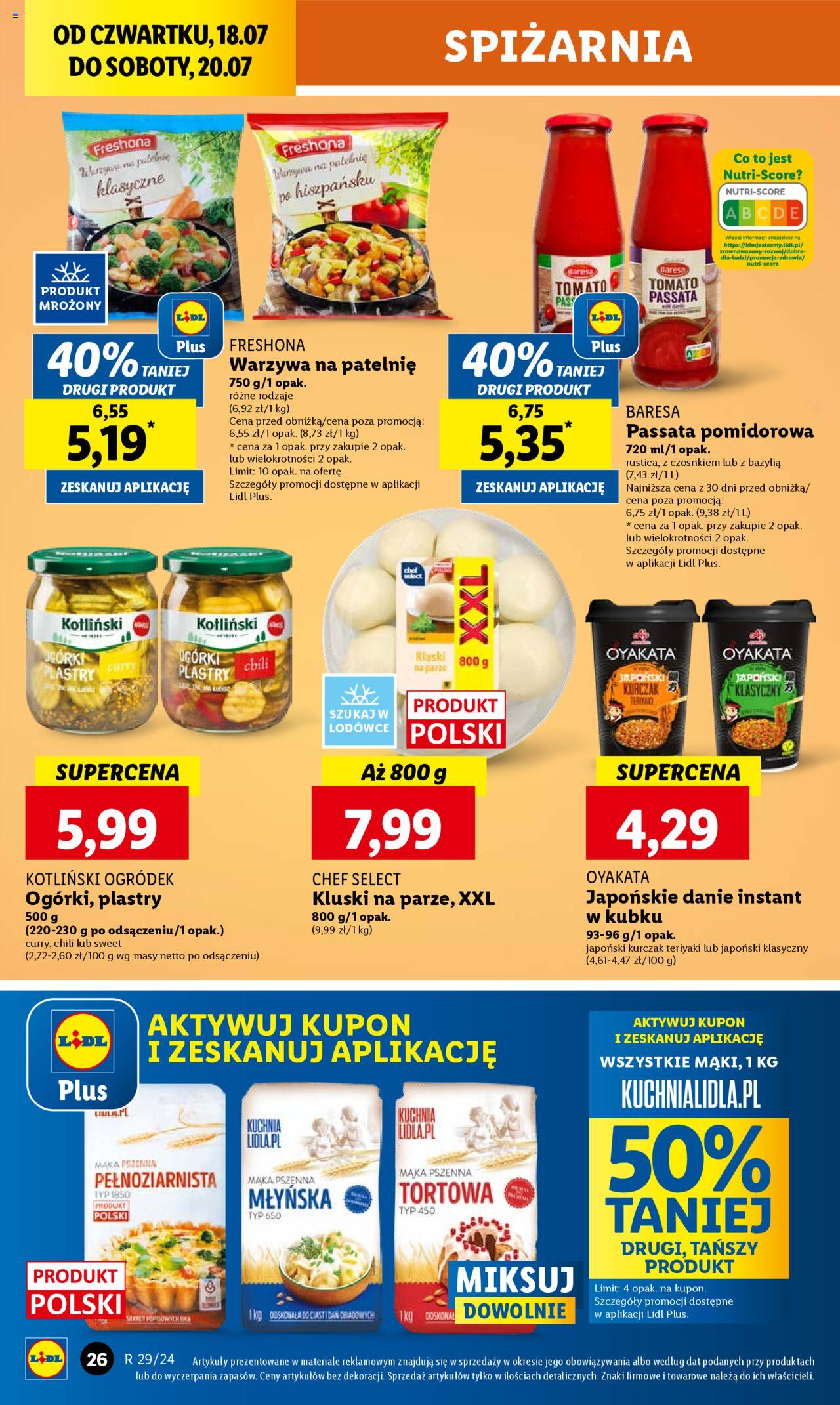 LIDL gazetka ważna od 18.07.2024 do 20.07.2024 strona 34