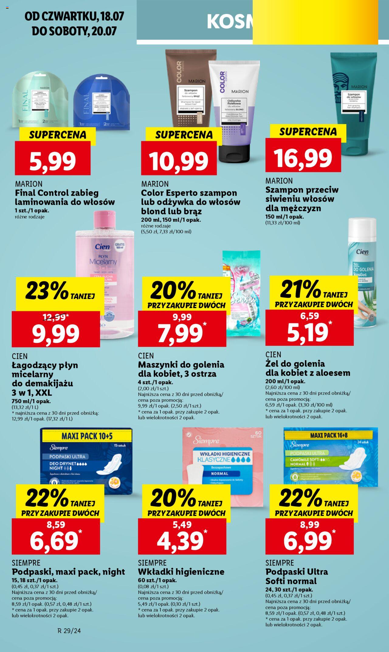 LIDL gazetka ważna od 18.07.2024 do 20.07.2024 strona 38