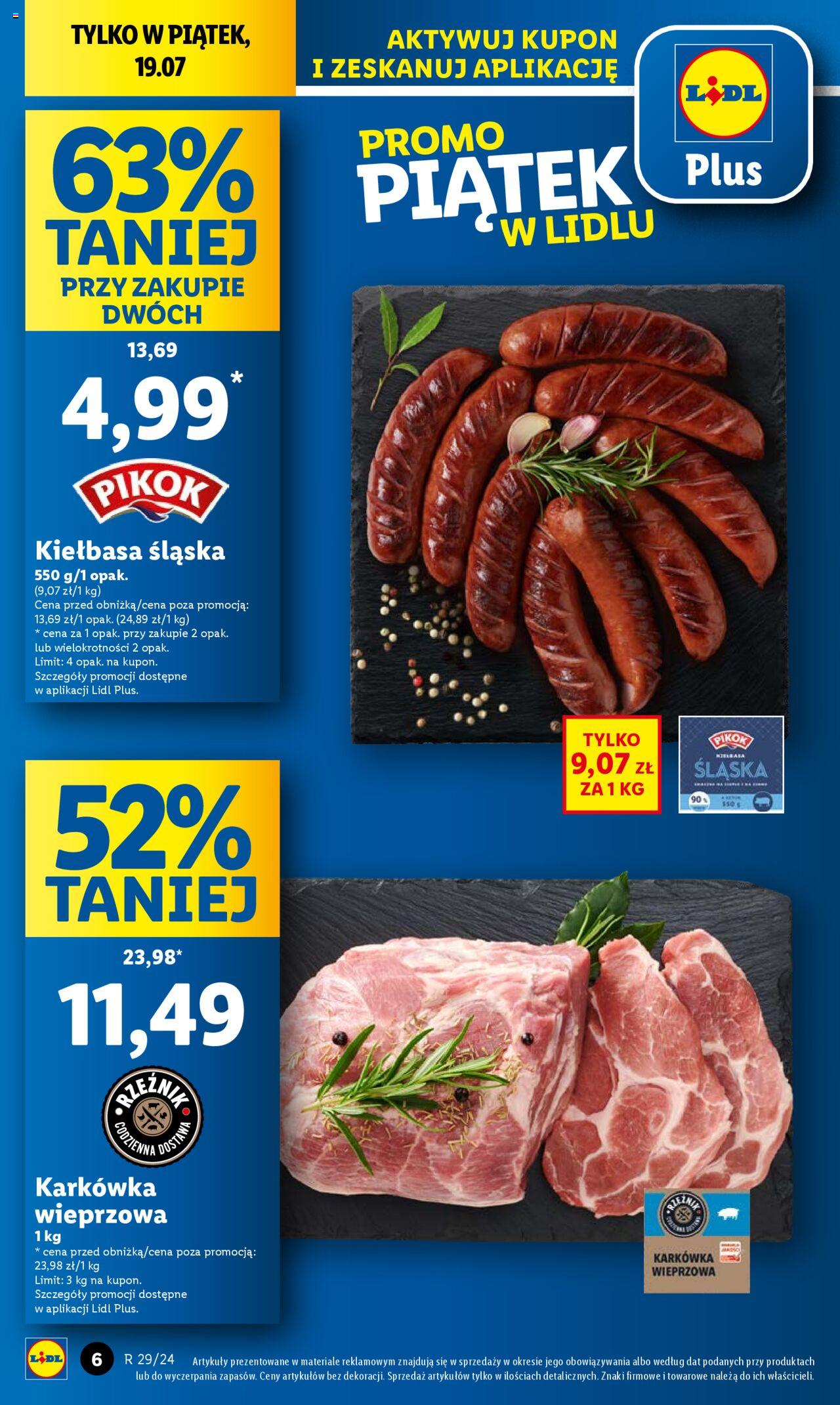 LIDL gazetka ważna od 18.07.2024 do 20.07.2024 strona 6
