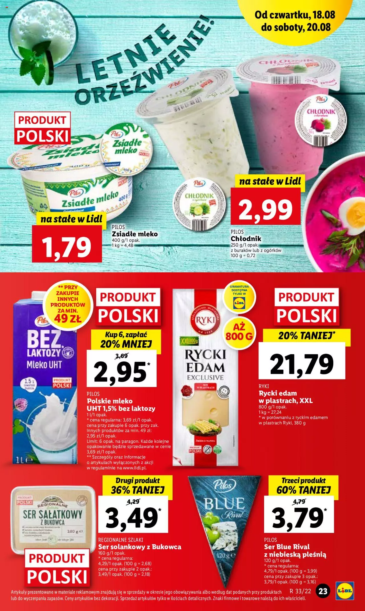 Lidl gazetka ważna od 18.08.2022 do 20.08.2022 strona 23