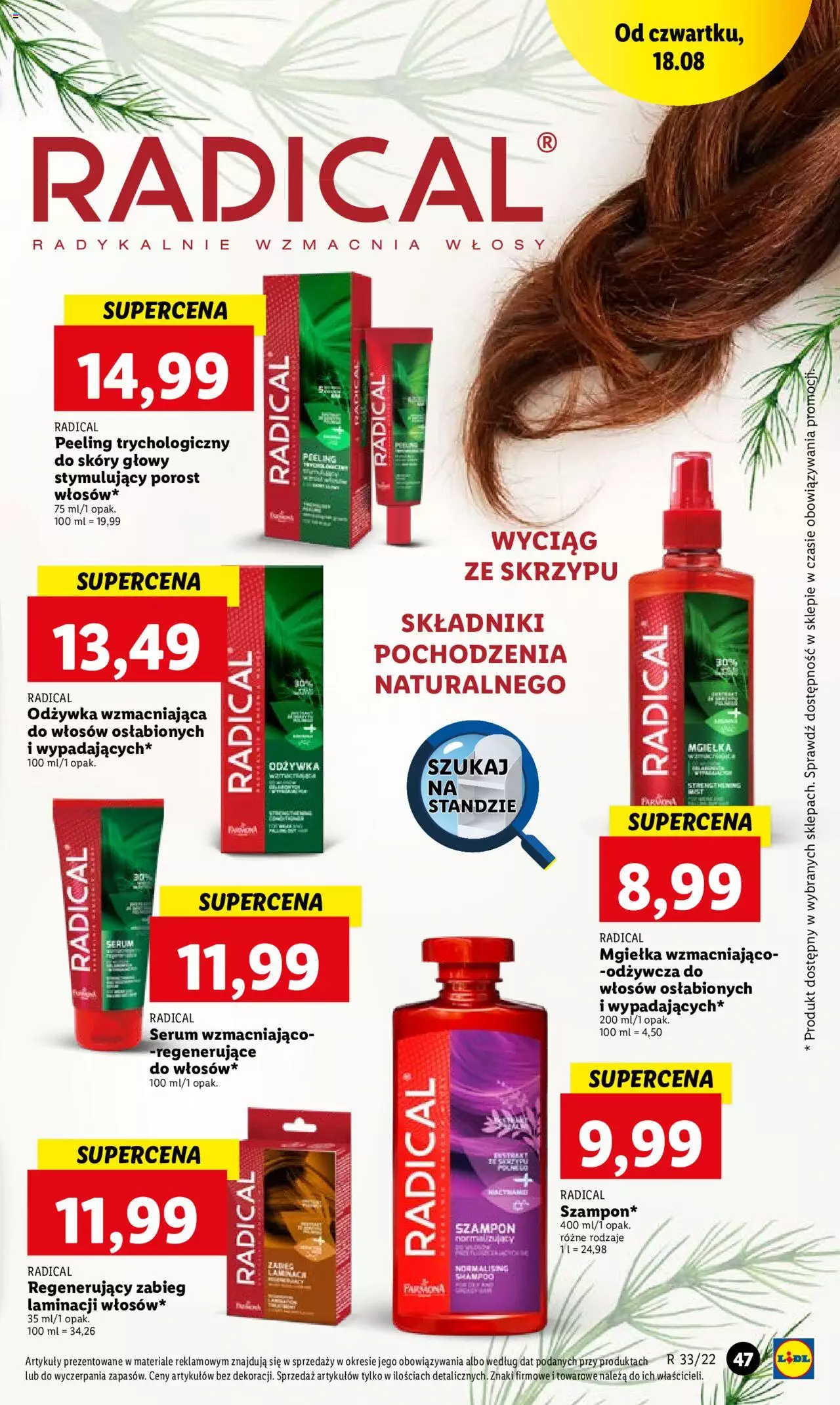 Lidl gazetka ważna od 18.08.2022 do 20.08.2022 strona 47