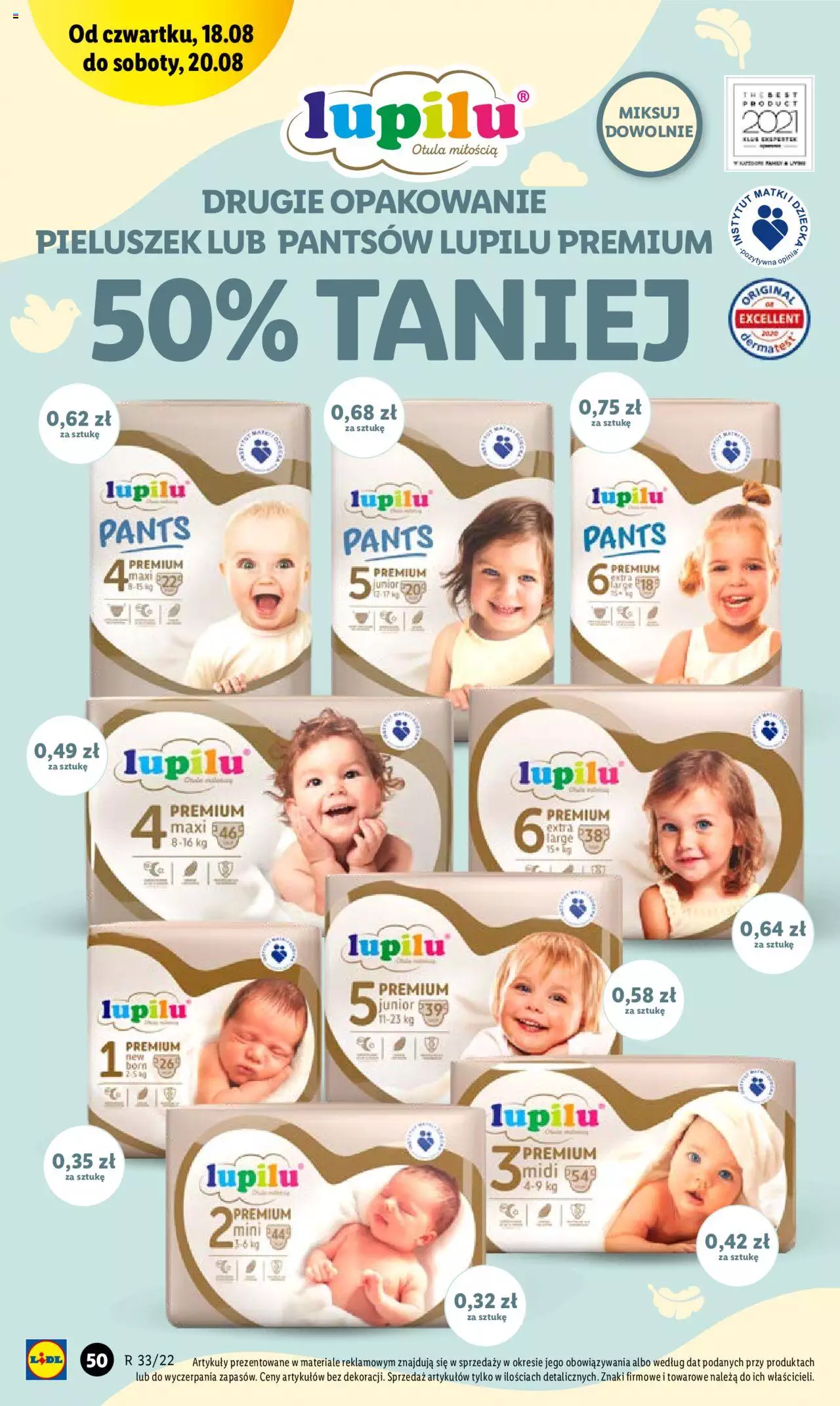 Lidl gazetka ważna od 18.08.2022 do 20.08.2022 strona 50