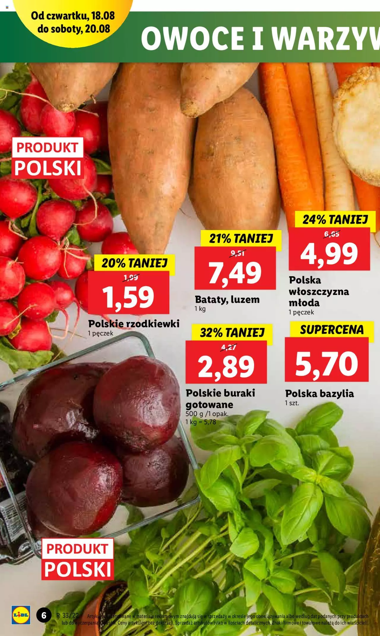 Lidl gazetka ważna od 18.08.2022 do 20.08.2022 strona 6
