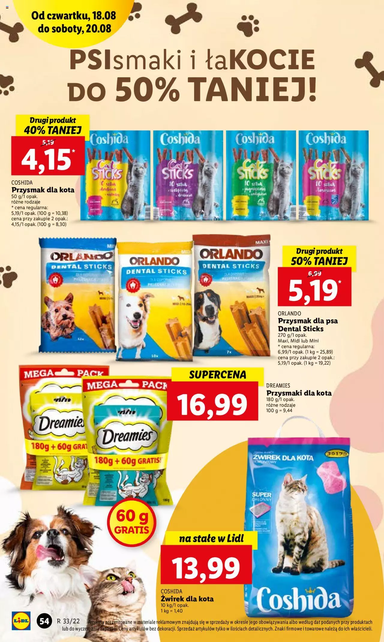Lidl gazetka ważna od 18.08.2022 do 20.08.2022 strona 54