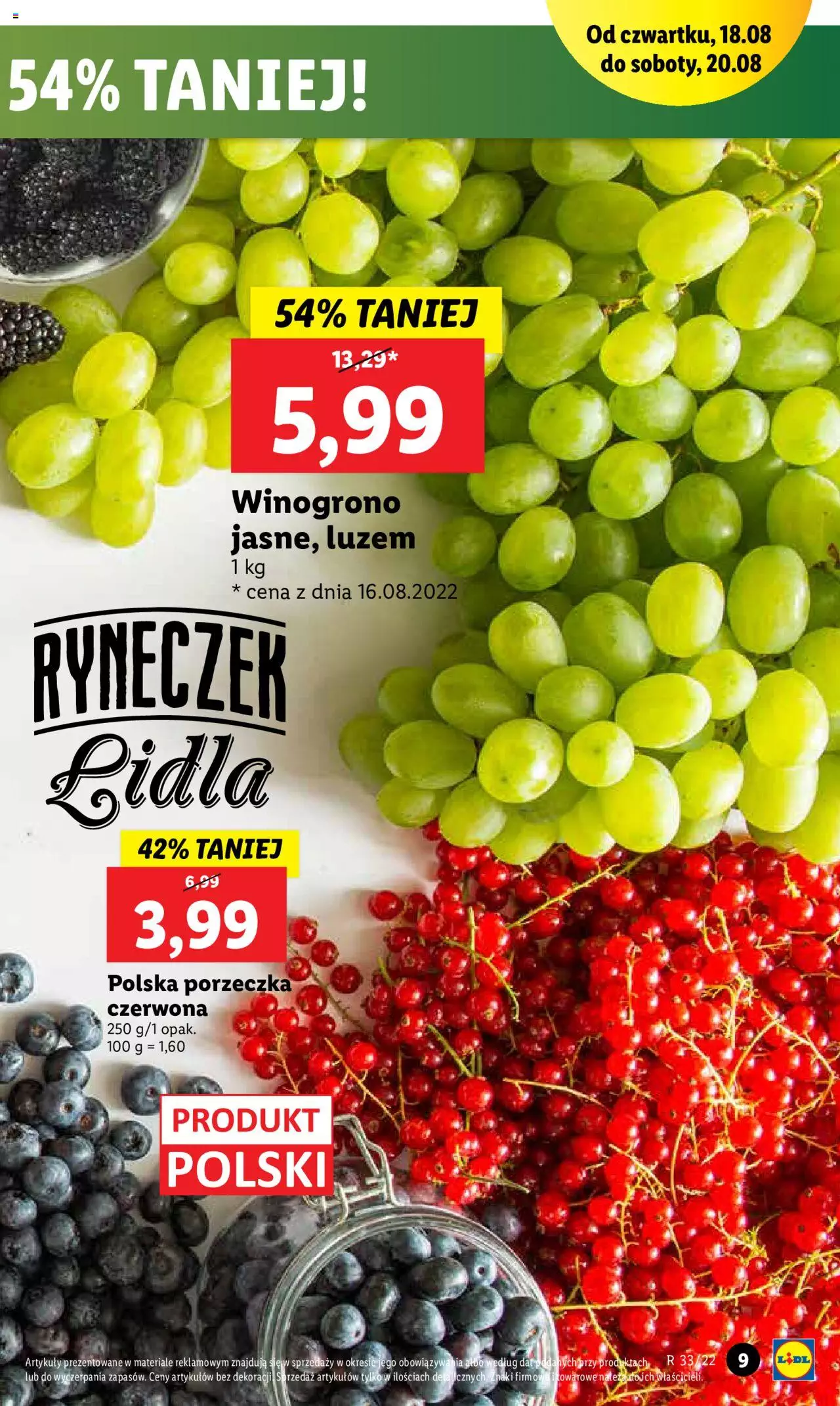 Lidl gazetka ważna od 18.08.2022 do 20.08.2022 strona 9