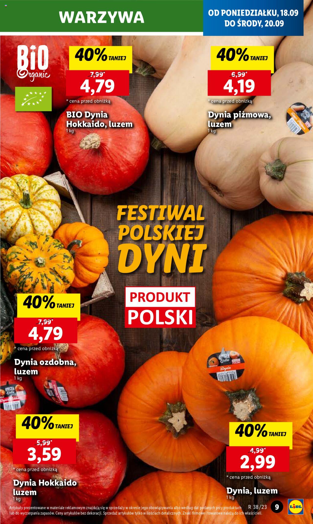 LIDL gazetka ważna od 18.09.2023 do 20.09.2023 strona 15