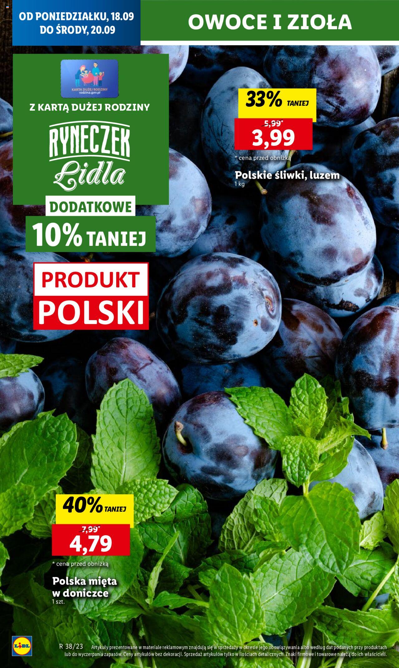 LIDL gazetka ważna od 18.09.2023 do 20.09.2023 strona 16