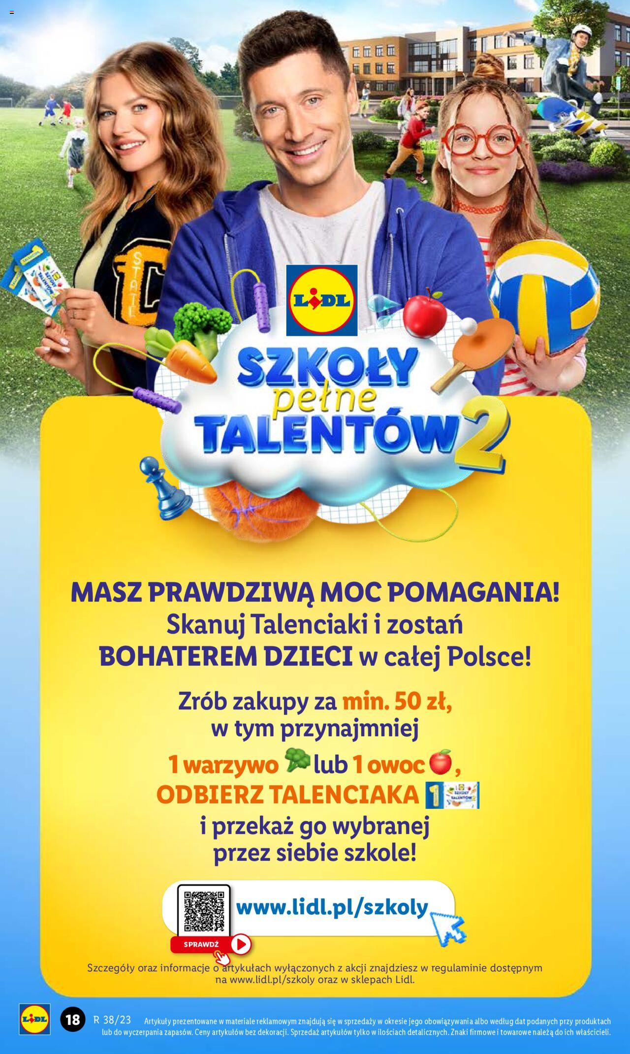 LIDL gazetka ważna od 18.09.2023 do 20.09.2023 strona 18