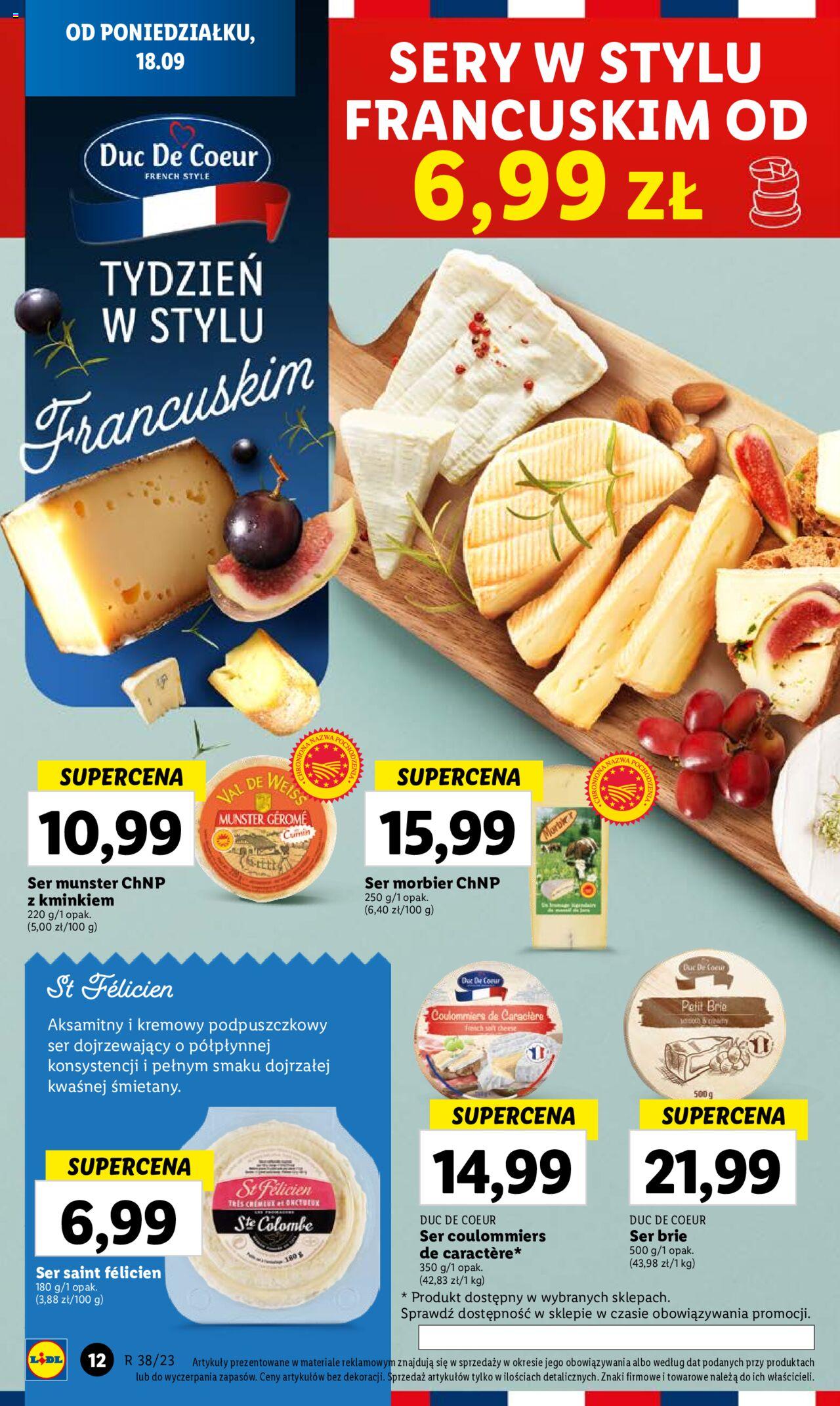LIDL gazetka ważna od 18.09.2023 do 20.09.2023 strona 22