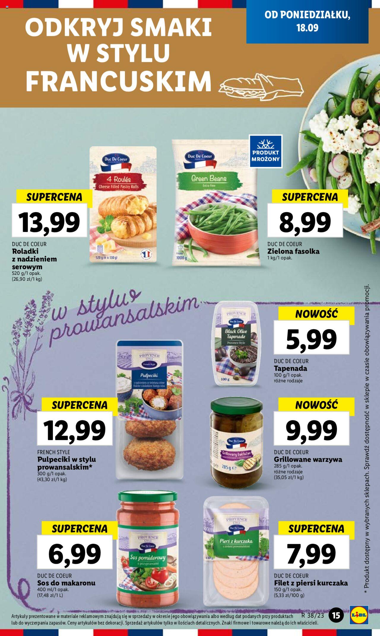 LIDL gazetka ważna od 18.09.2023 do 20.09.2023 strona 25