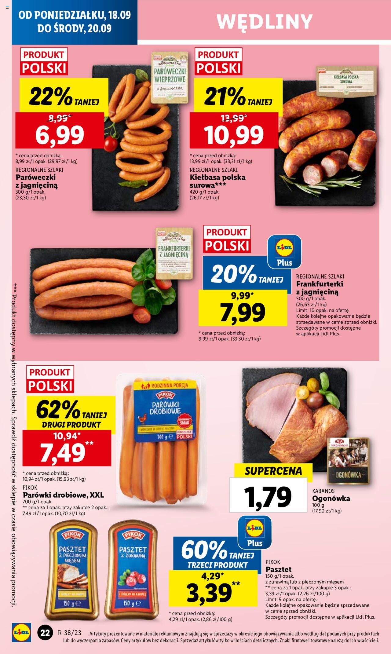 LIDL gazetka ważna od 18.09.2023 do 20.09.2023 strona 30